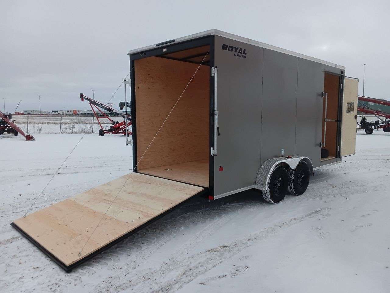 2026 Royal 7'x18' Enclosed Cargo w/ Ramp Door