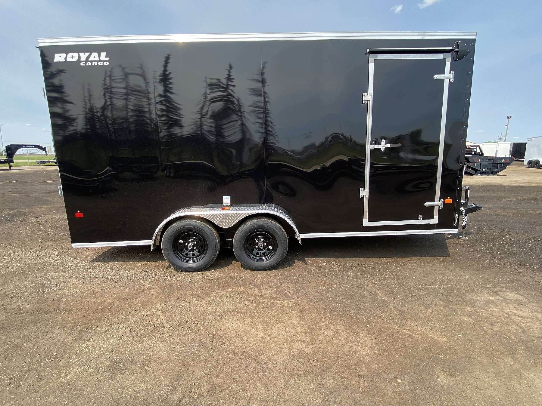 2026 Royal 7'x18' Enclosed Cargo w/ Ramp Door
