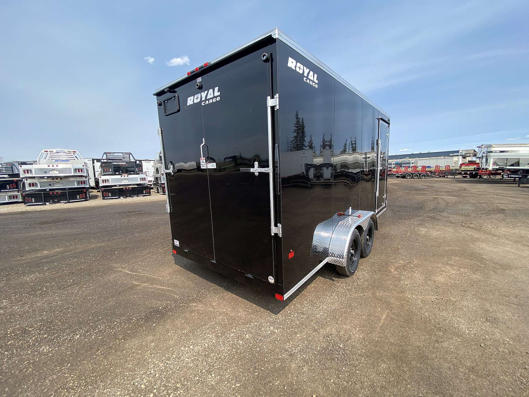2026 Royal 7'x18' Enclosed Cargo w/ Ramp Door