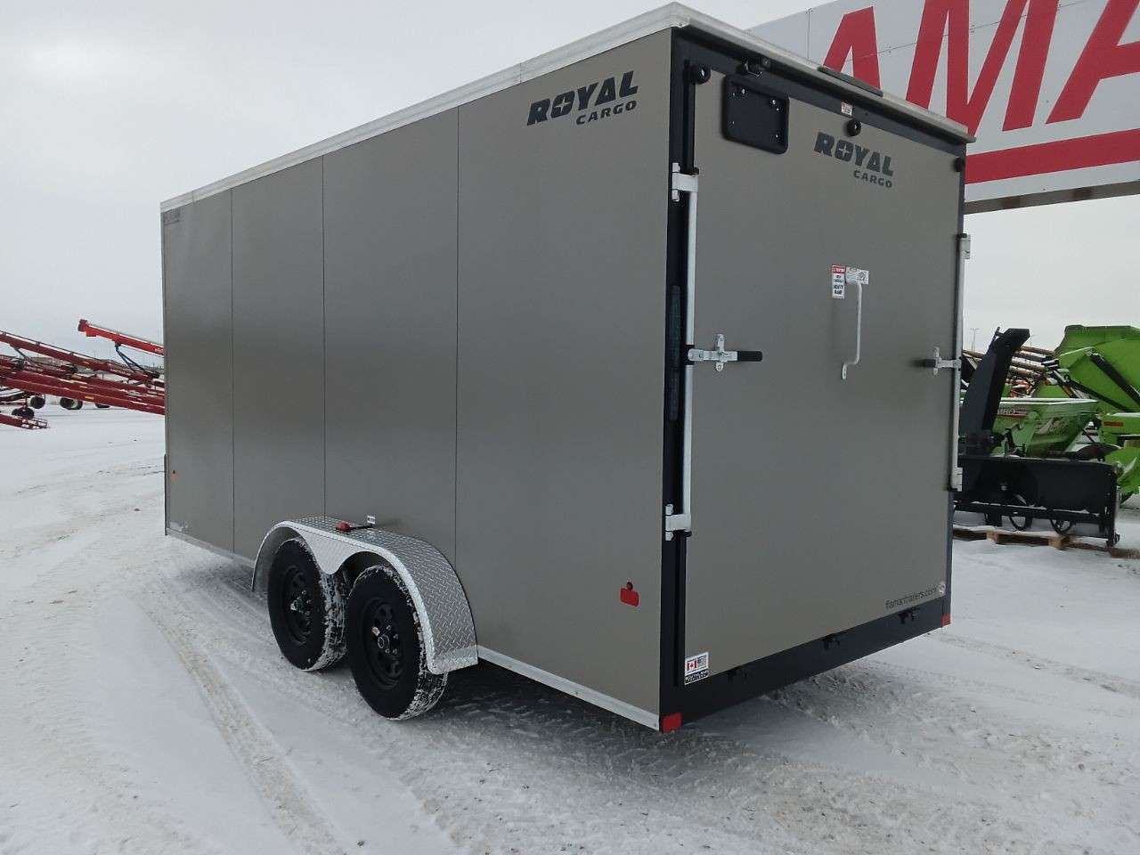 2026 Royal 7'x18' Enclosed Cargo w/ Ramp Door