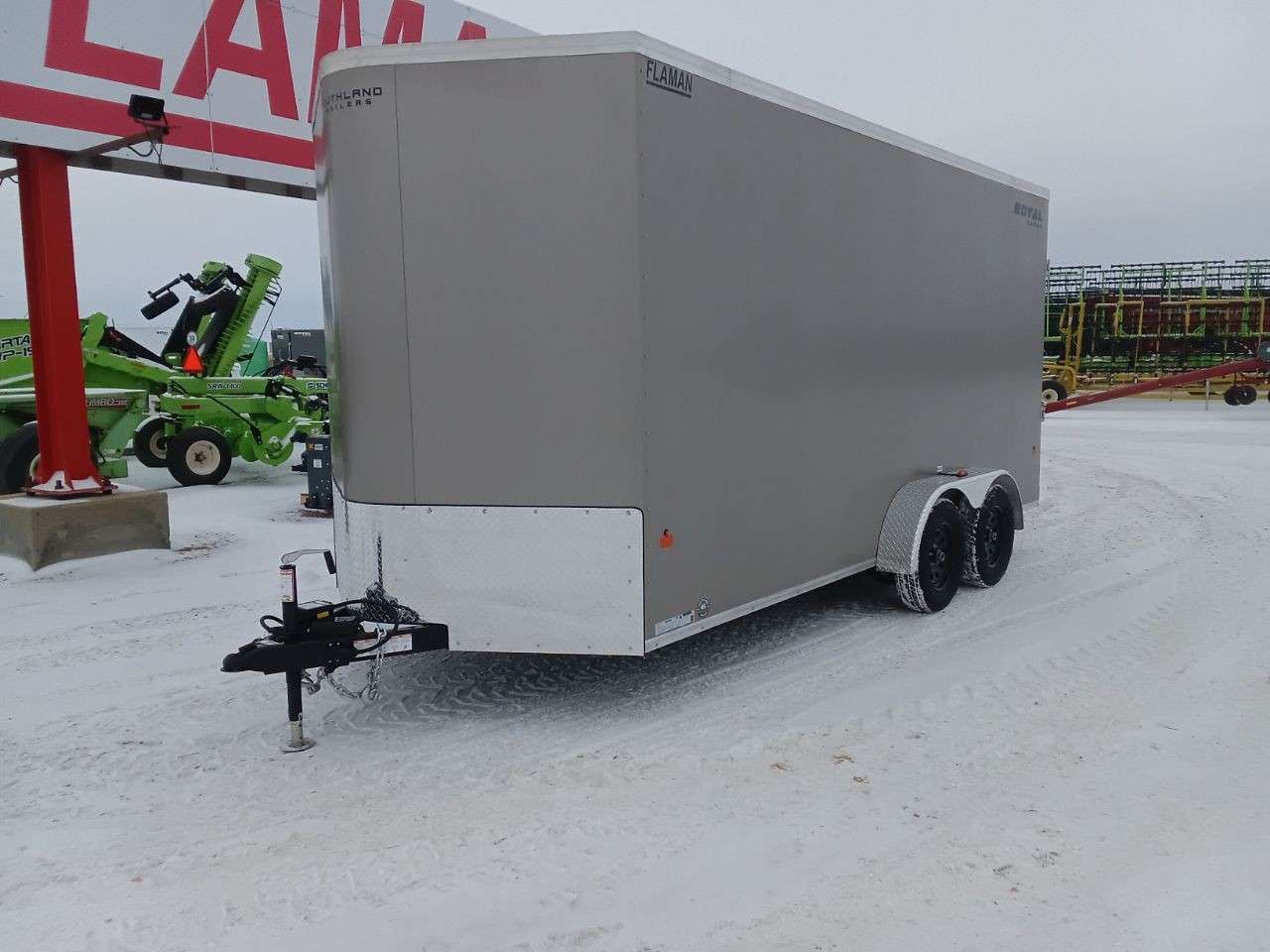 2026 Royal 7'x18' Enclosed Cargo w/ Ramp Door