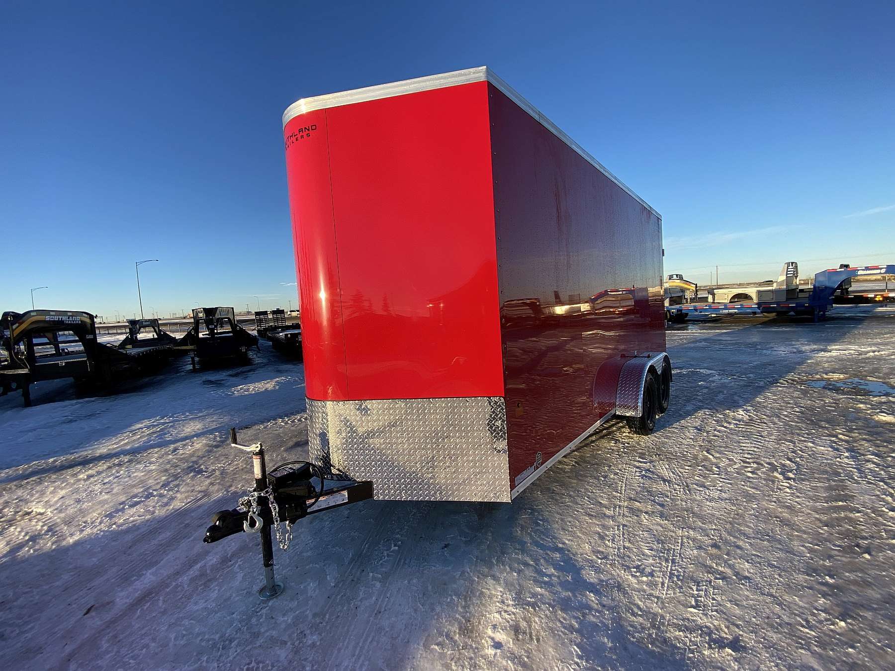 2026 Royal 7'x18' Enclosed Cargo w/ Ramp Door