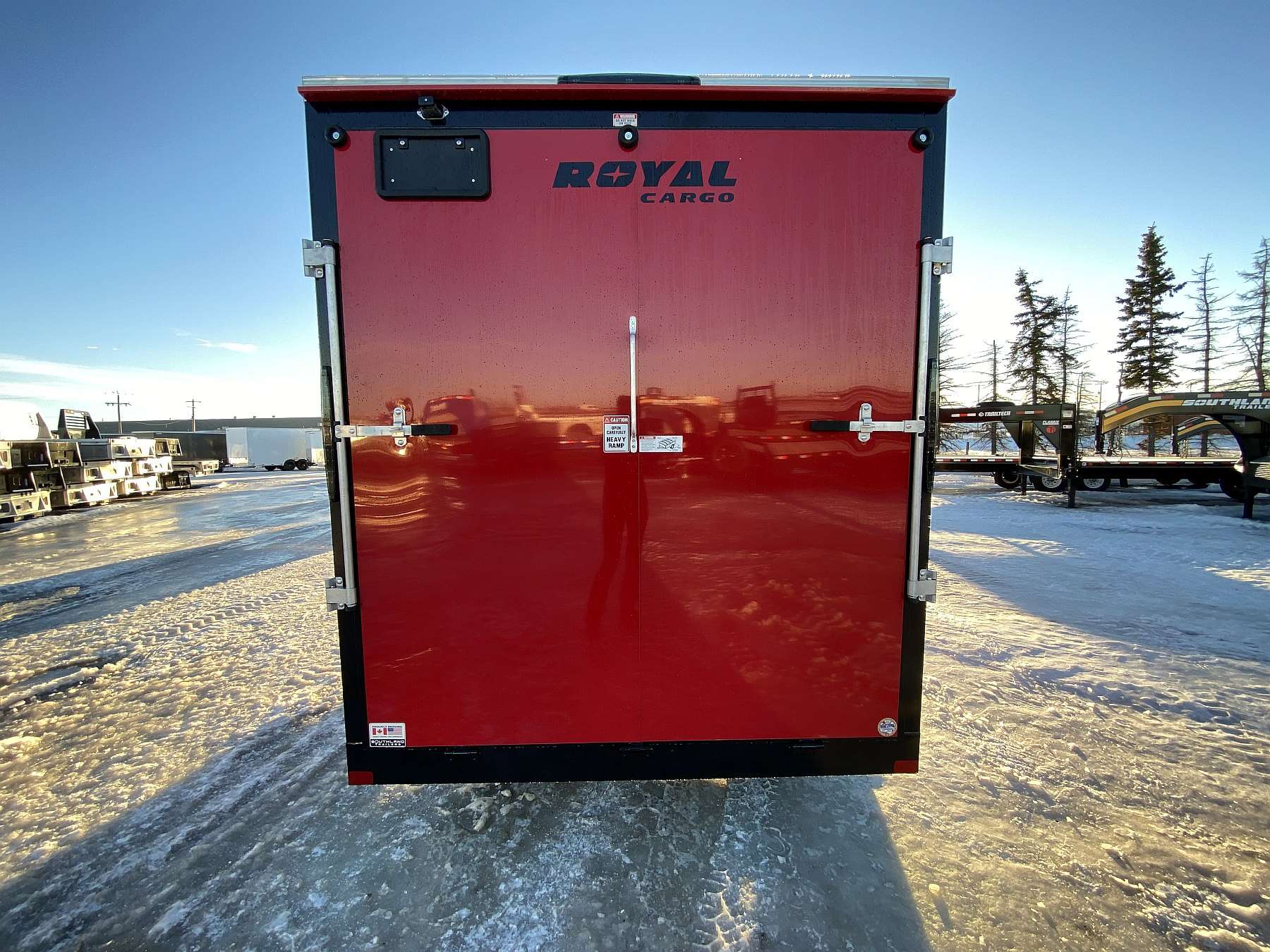 2026 Royal 7'x18' Enclosed Cargo w/ Ramp Door