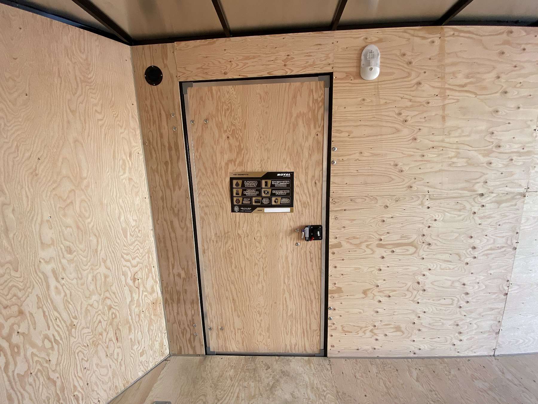 2026 Royal 7'x18' Enclosed Cargo w/ Ramp Door