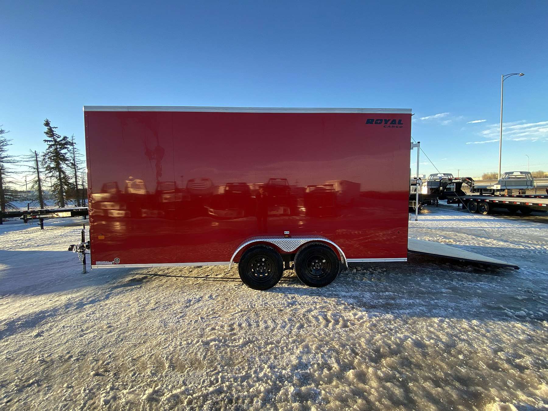 2026 Royal 7'x18' Enclosed Cargo w/ Ramp Door