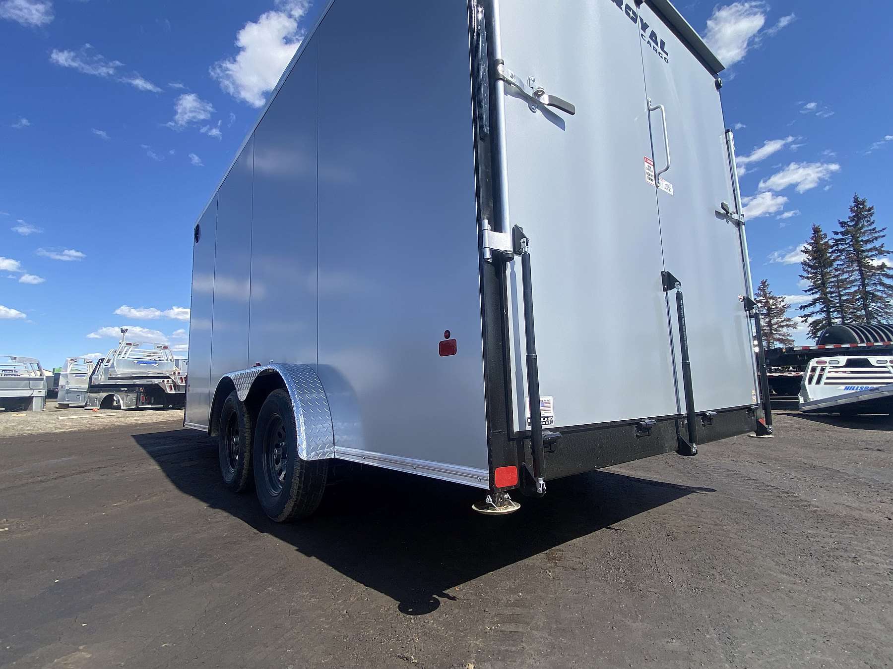 2026 Royal 7'x18' Enclosed Cargo w/ Ramp Door