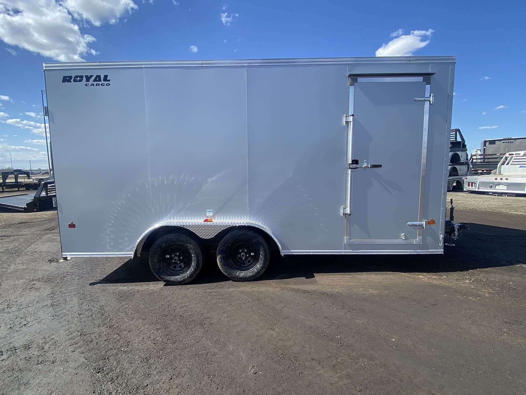 2026 Royal 7'x18' Enclosed Cargo  w/ Ramp Door