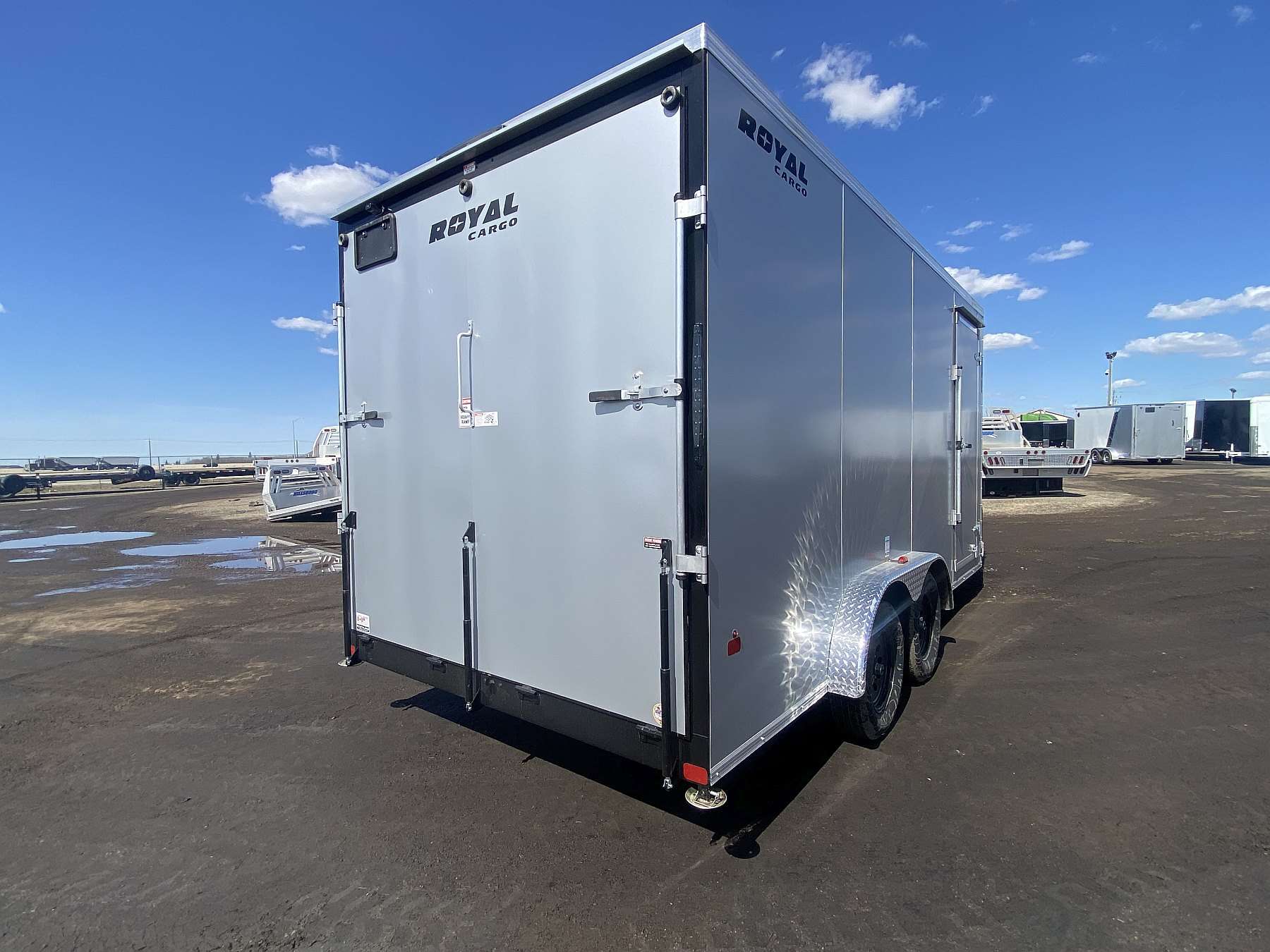 2026 Royal 7'x18' Enclosed Cargo  w/ Ramp Door
