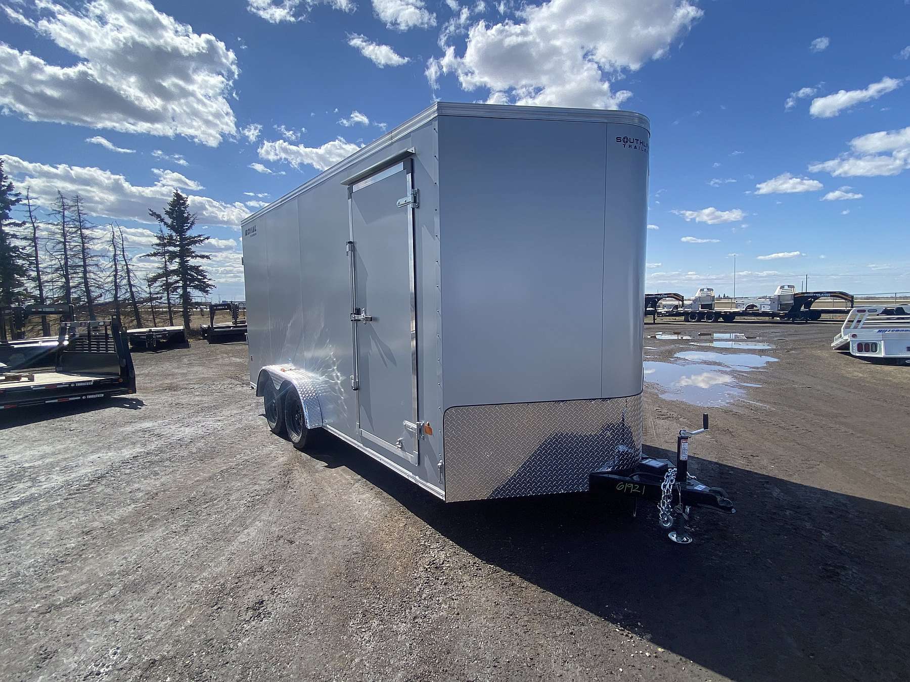 2026 Royal 7'x18' Enclosed Cargo  w/ Ramp Door