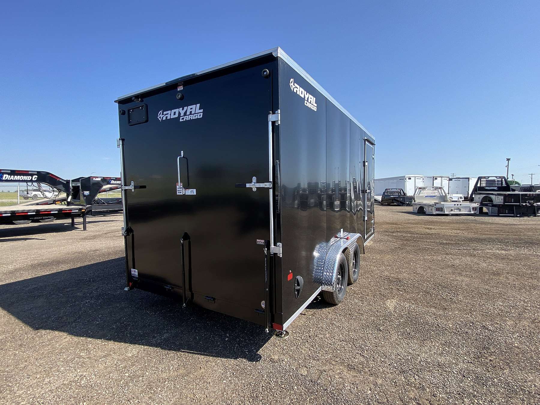 2026 Royal 7'x18' Enclosed Cargo w/ Ramp Door