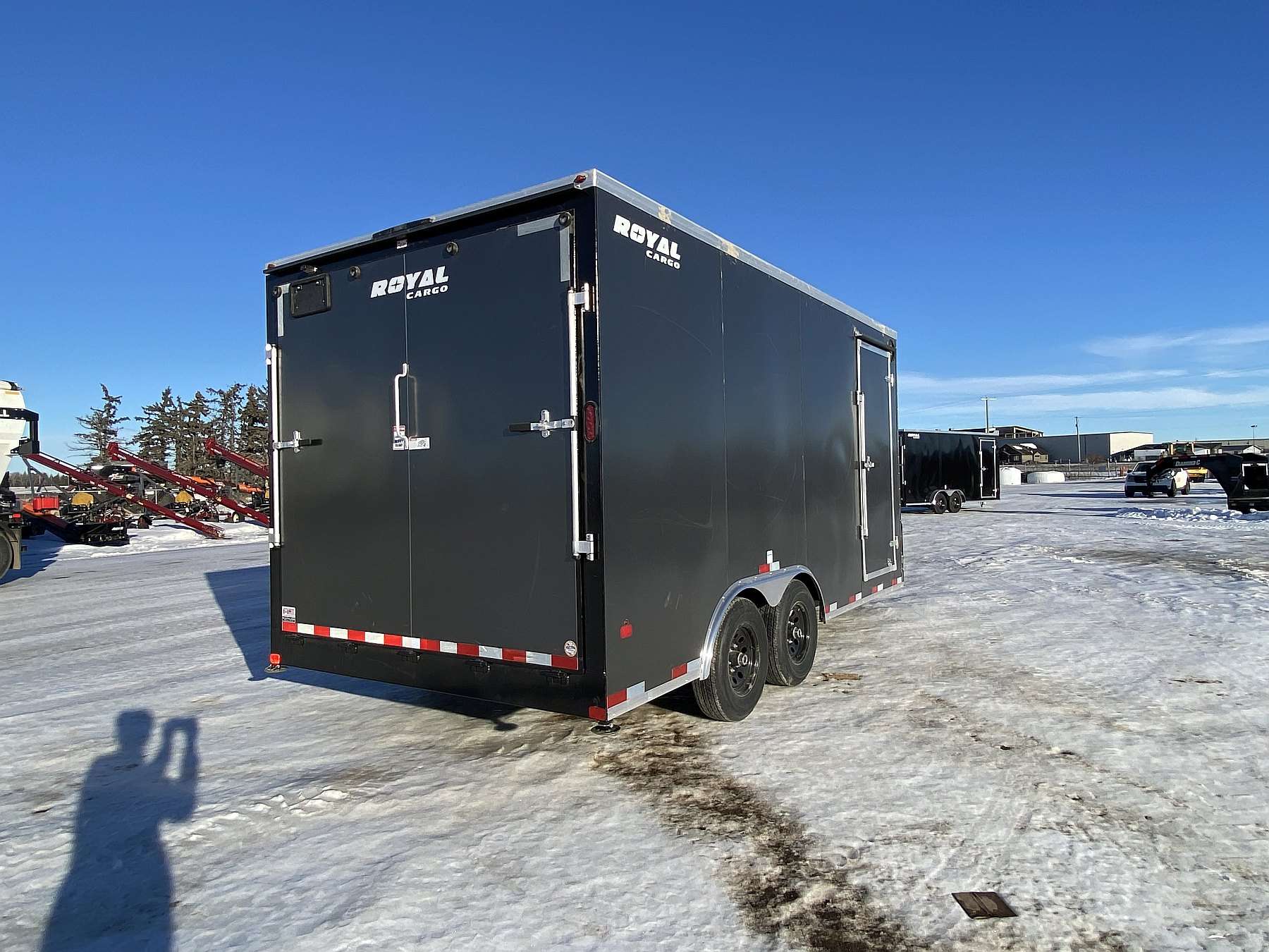 2026 Royal 8.5'x18' Enclosed Cargo Trailer w/ Dovetail