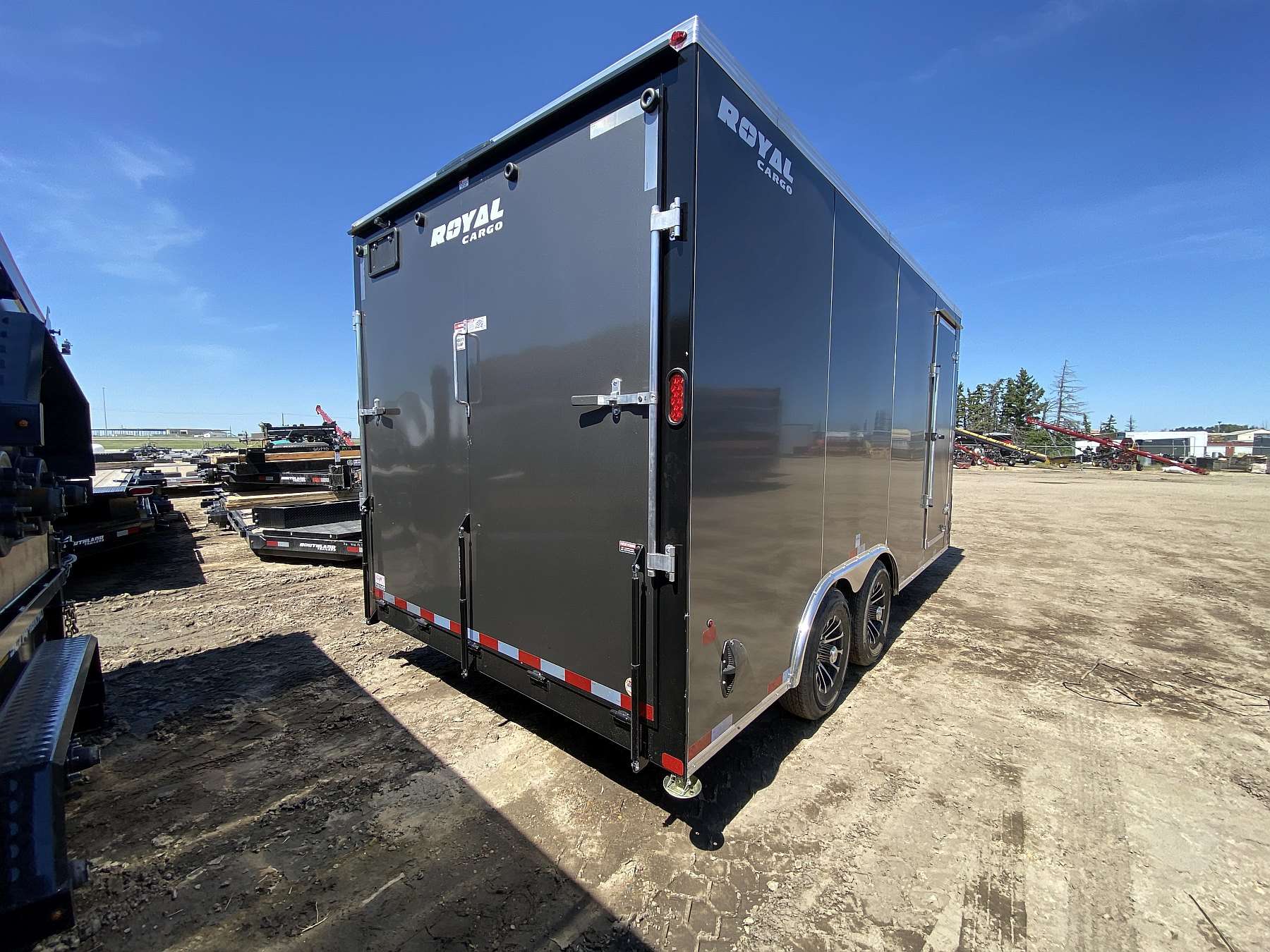 2026 Royal 8.5'x18' Enclosed Cargo w/ ALM Wheels & Dovetail