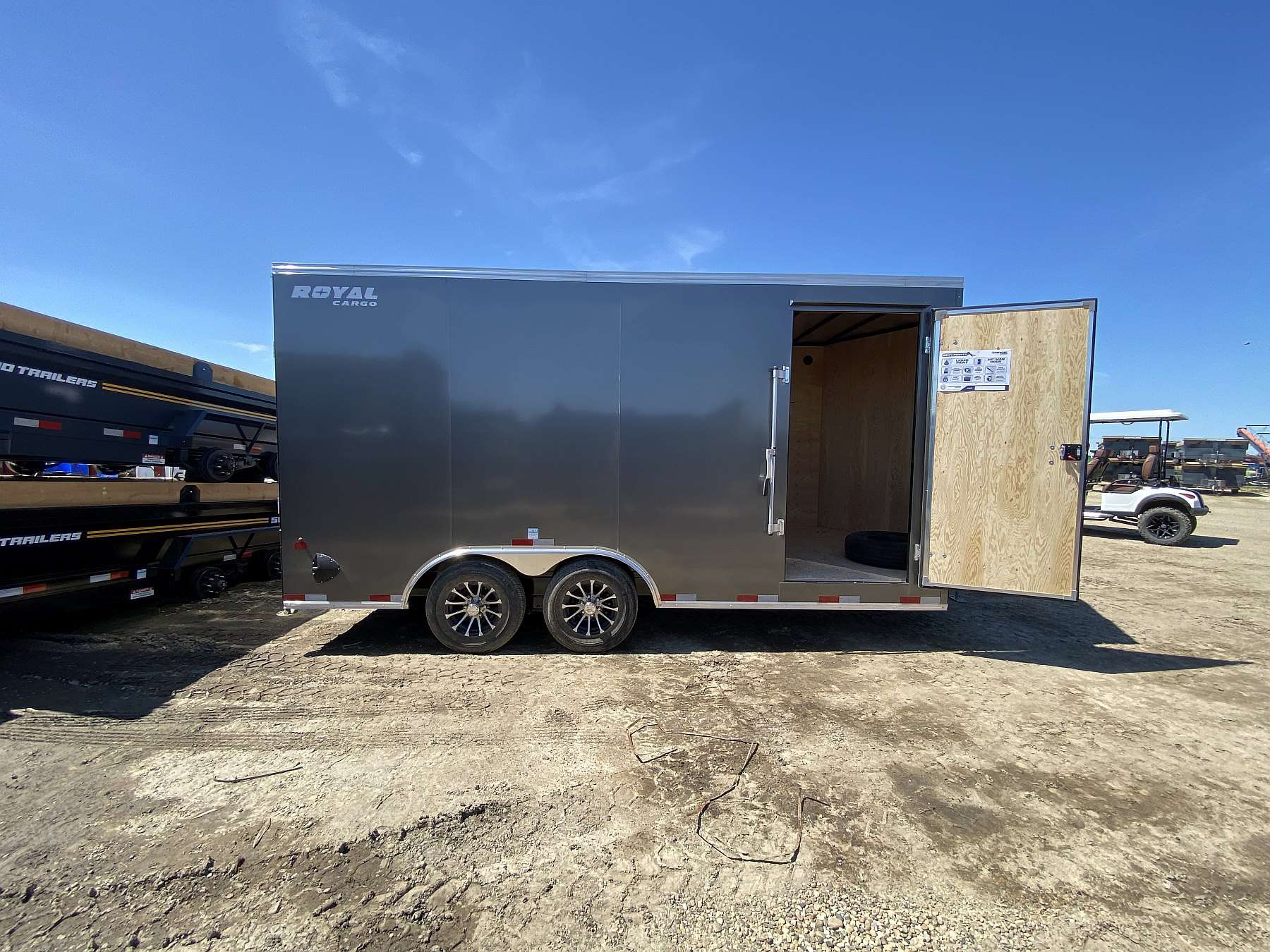 2026 Royal 8.5'x18' Enclosed Cargo w/ ALM Wheels & Dovetail