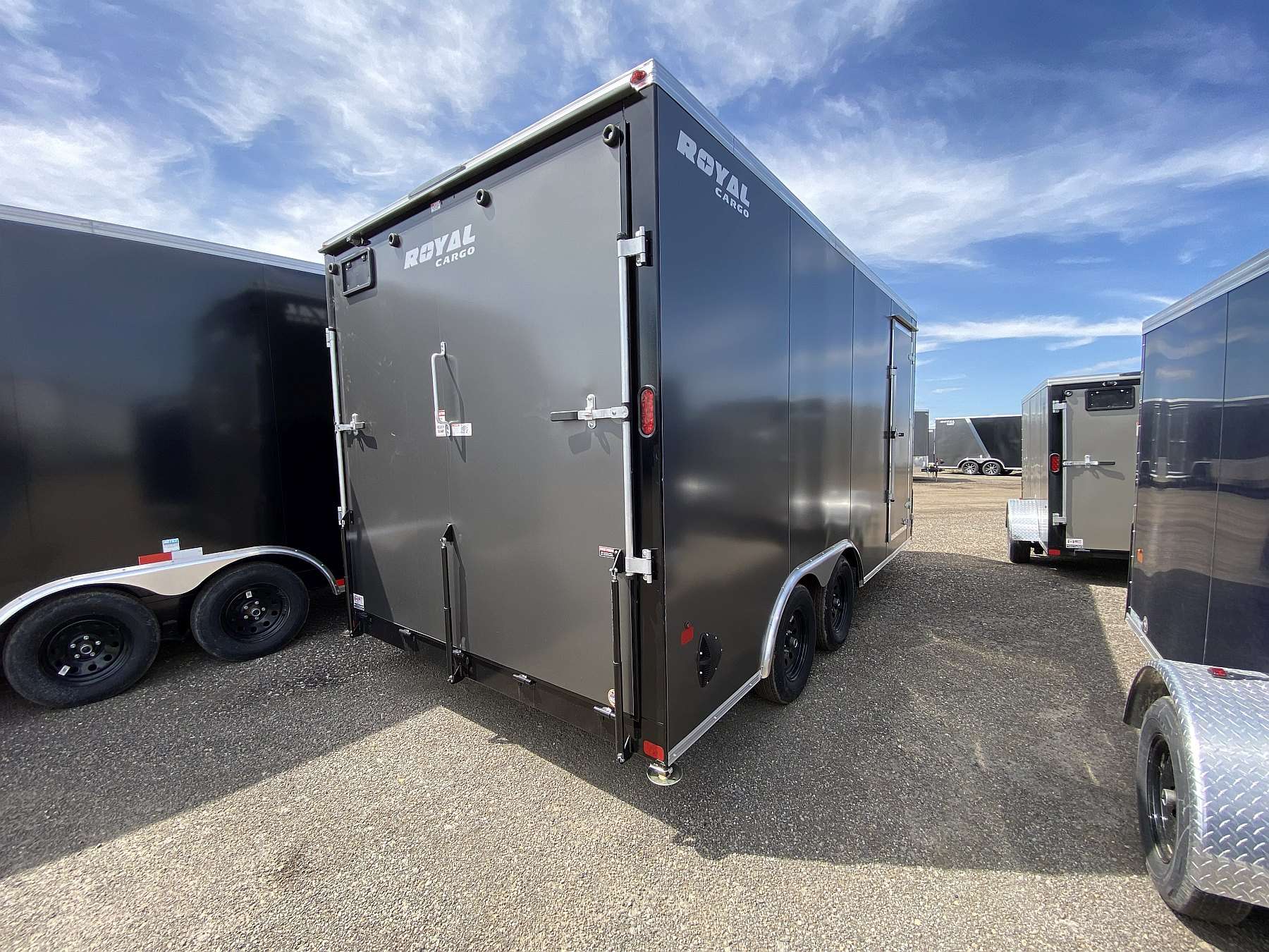 2026 Royal 8.5'x18' Enclosed Cargo w/ Dovetail & 35K Axles
