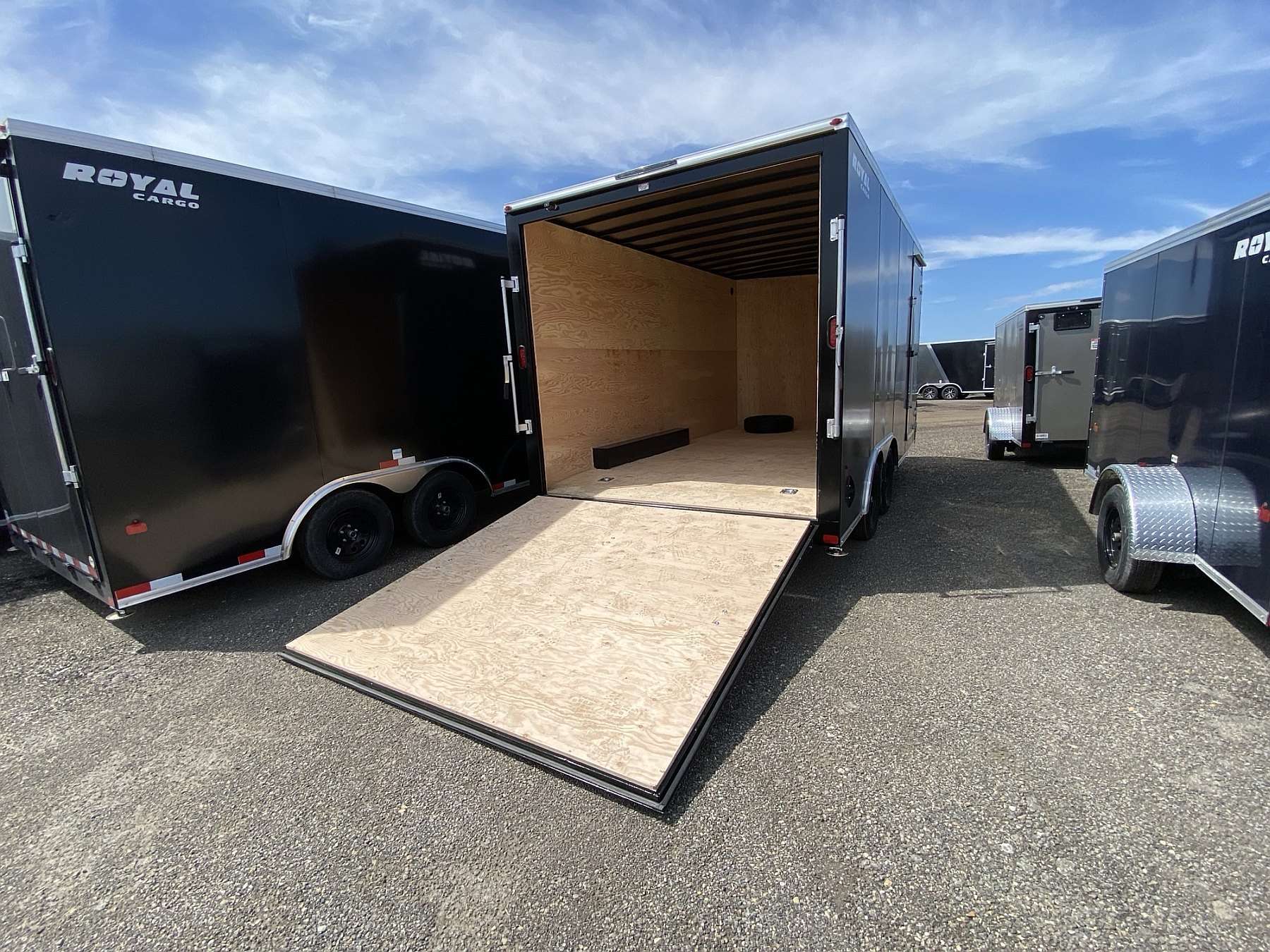 2026 Royal 8.5'x18' Enclosed Cargo w/ Dovetail & 35K Axles