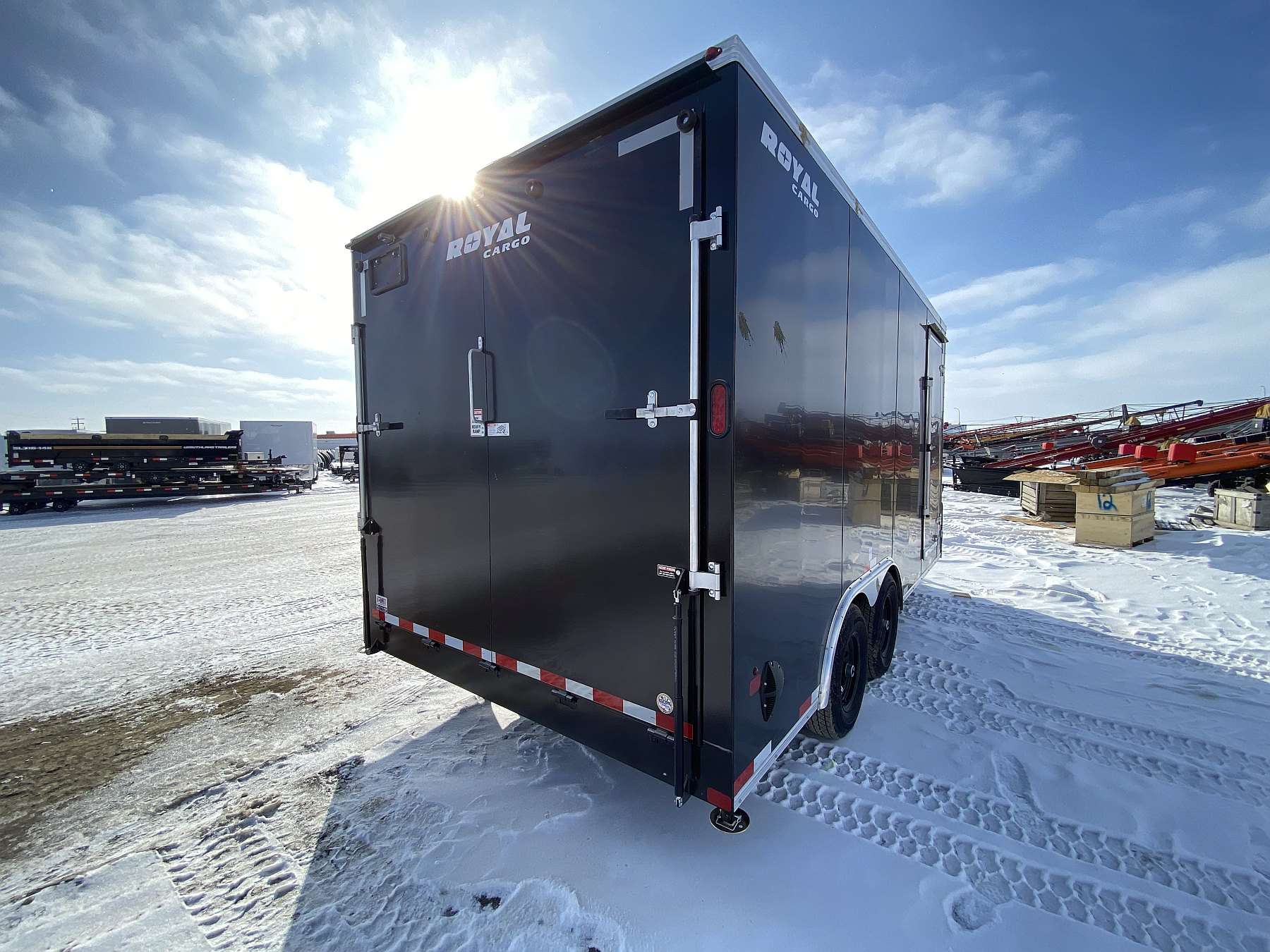 2026 Royal 8.5'x18' Enclosed Cargo w/ Ramp Door