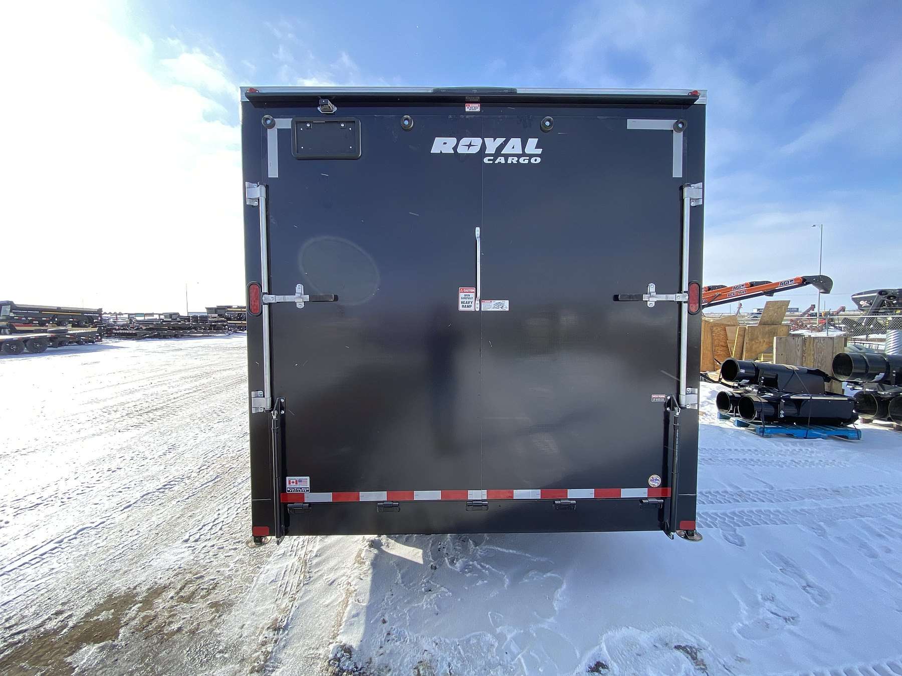 2026 Royal 8.5'x18' Enclosed Cargo w/ Ramp Door