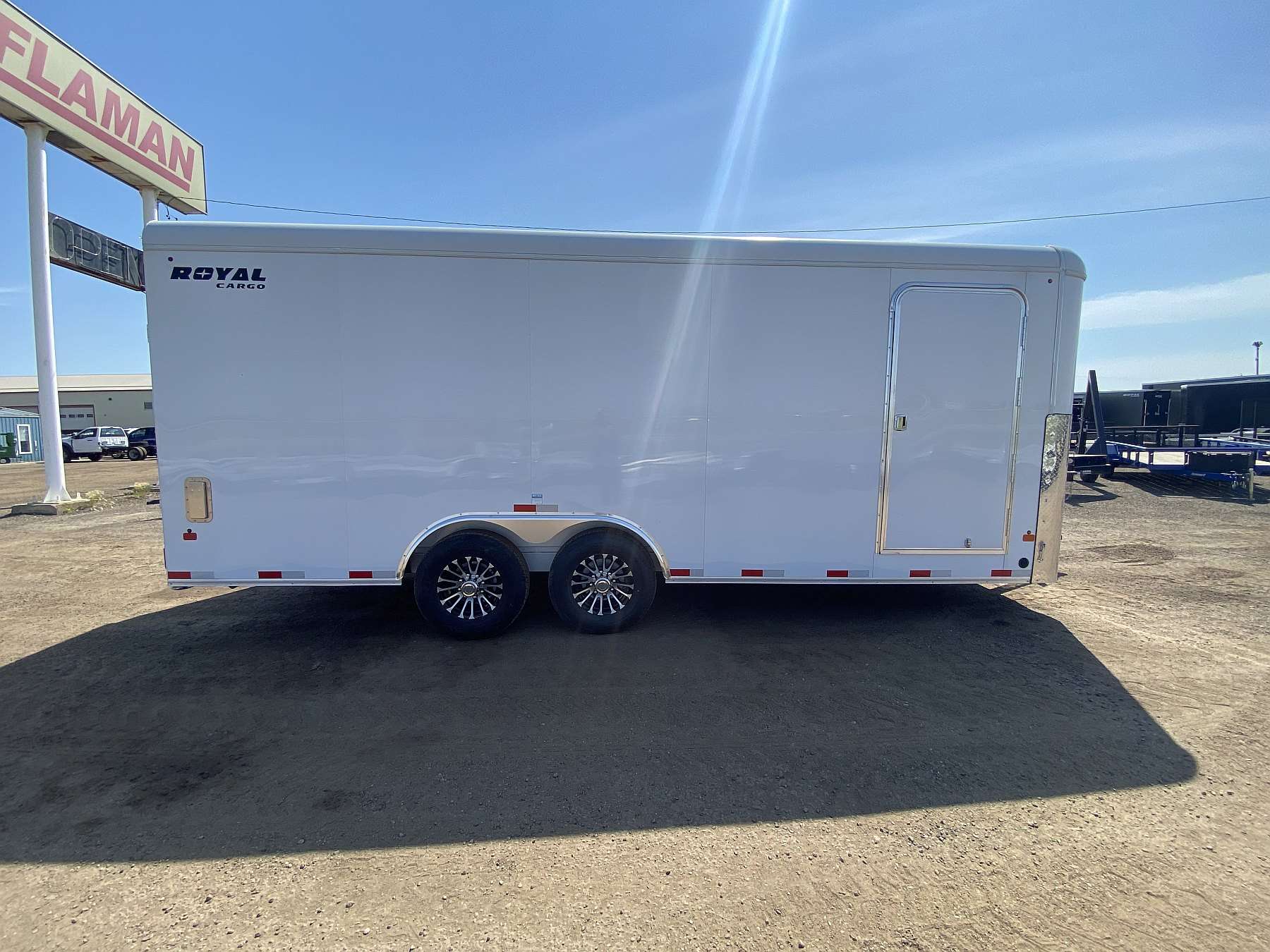 2026 Royal 8.5'x20' Commercial Enclosed Trailer w/ Ramp Door