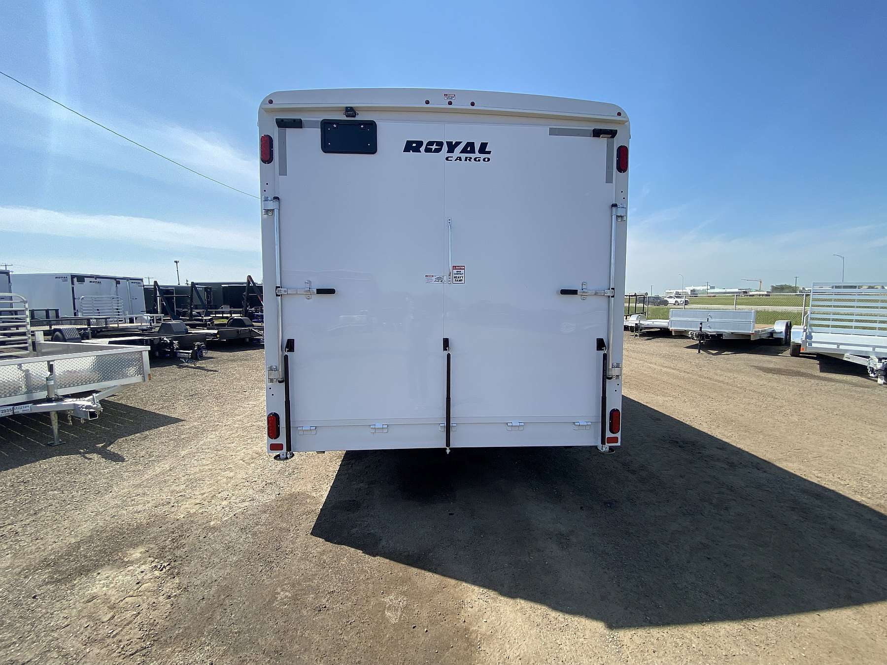 2026 Royal 8.5'x20' Commercial Enclosed Trailer w/ Ramp Door