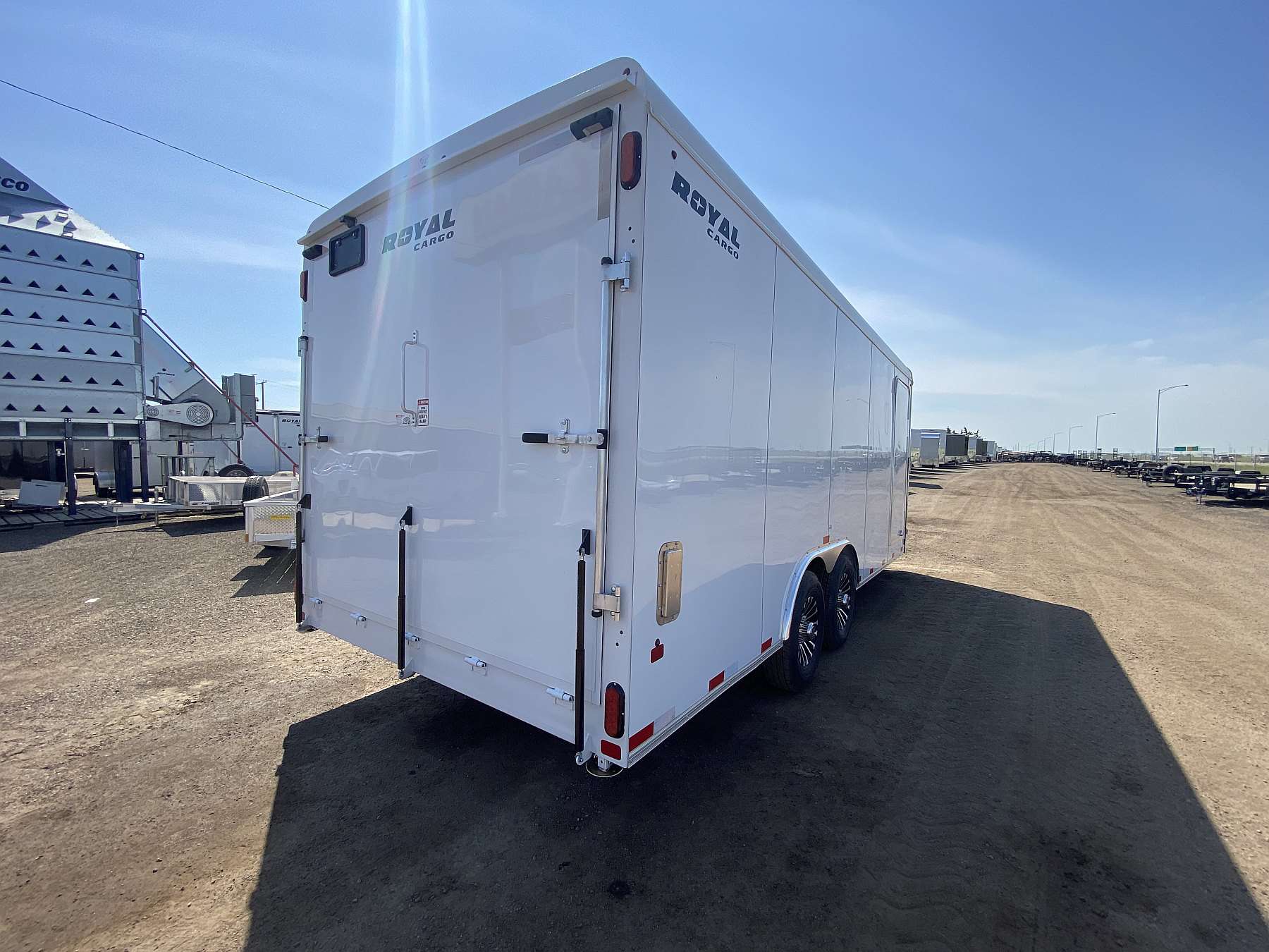 2026 Royal 8.5'x20' Commercial Enclosed Trailer w/ Ramp Door