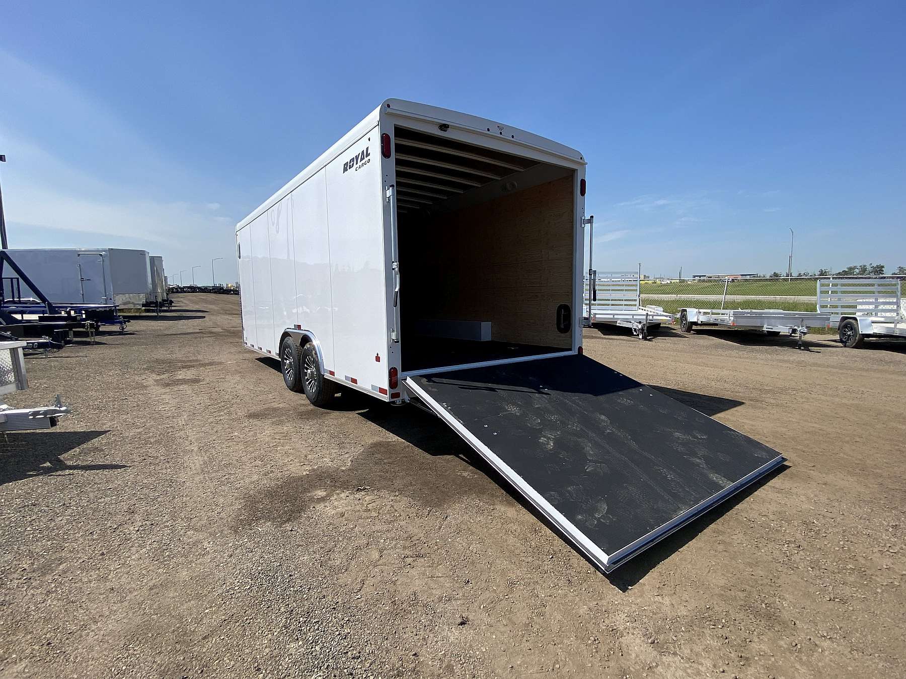 2026 Royal 8.5'x20' Commercial Enclosed Trailer w/ Ramp Door