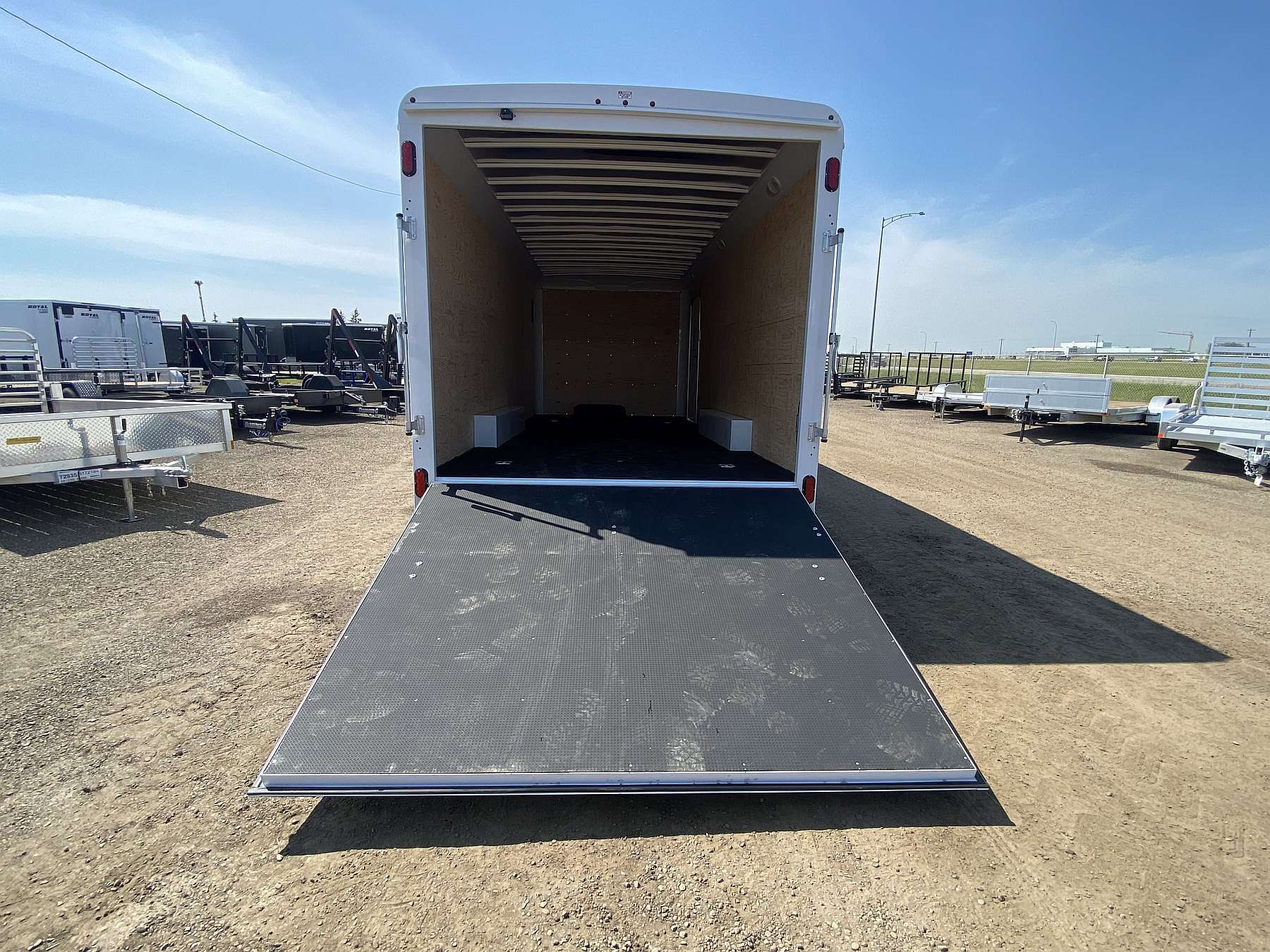 2026 Royal 8.5'x20' Commercial Enclosed Trailer w/ Ramp Door
