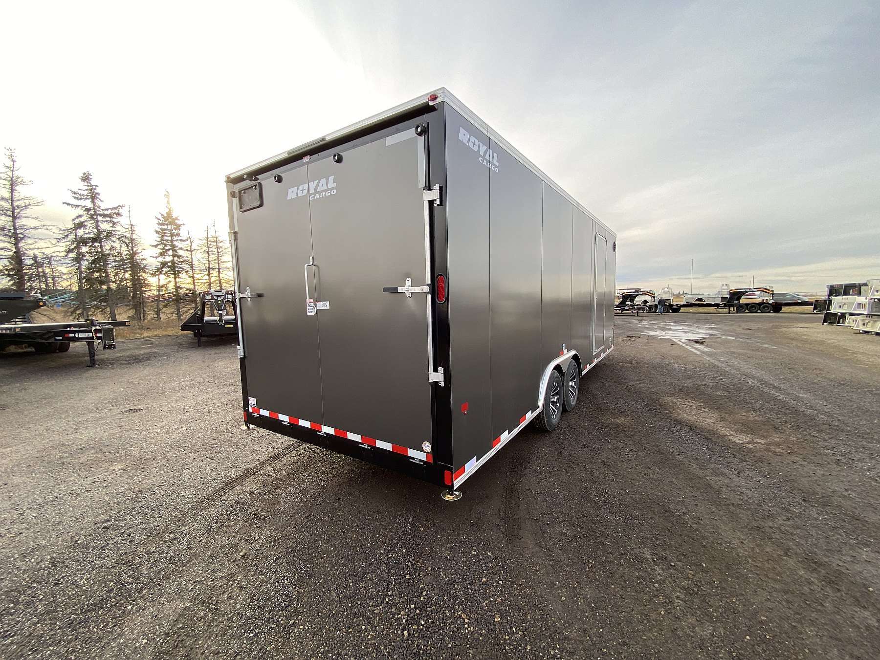 2026 Royal 8.5'x22' + 4' Enclosed Sled Trailer