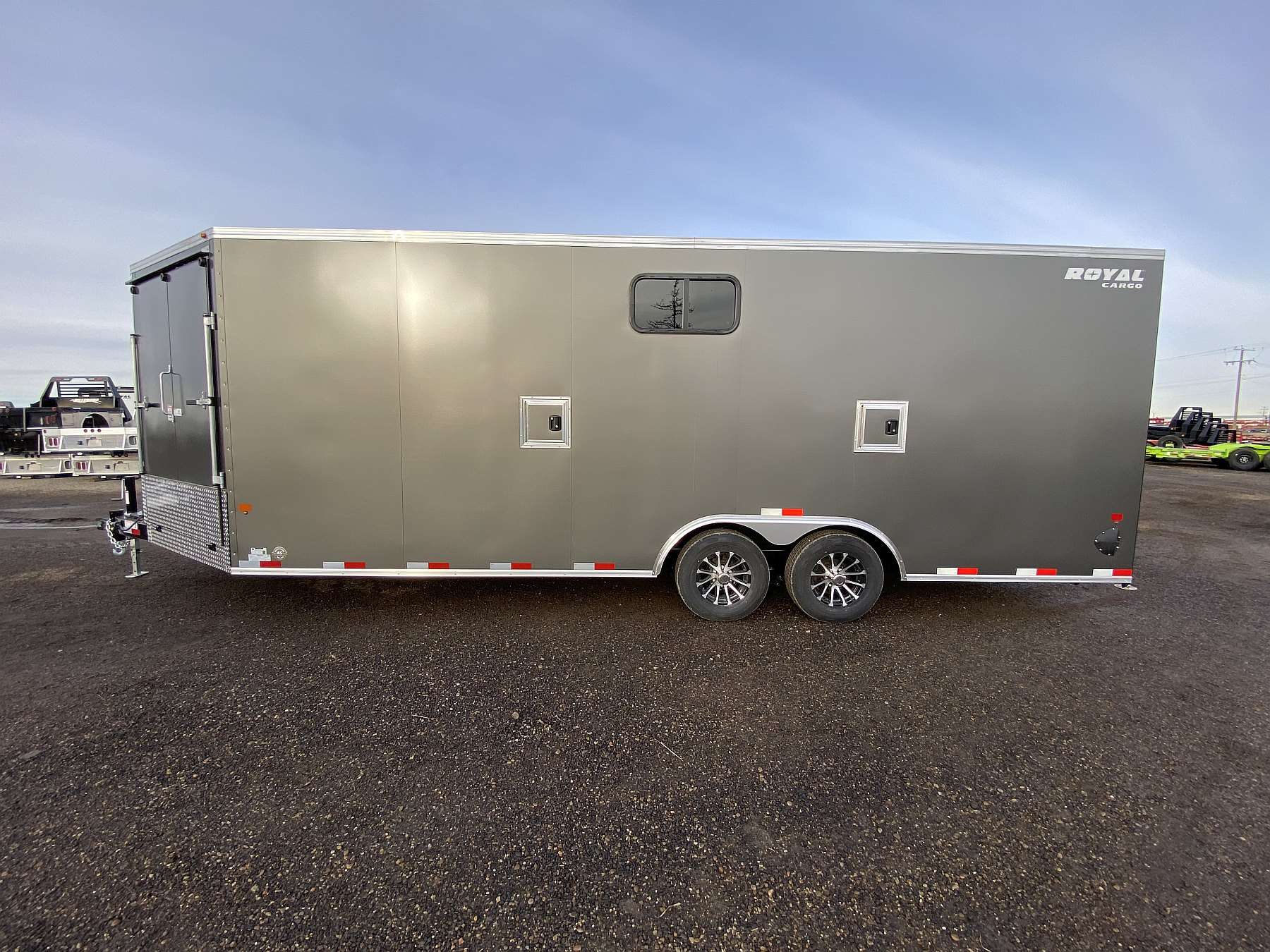 2026 Royal 8.5'x22' + 4' Enclosed Sled Trailer