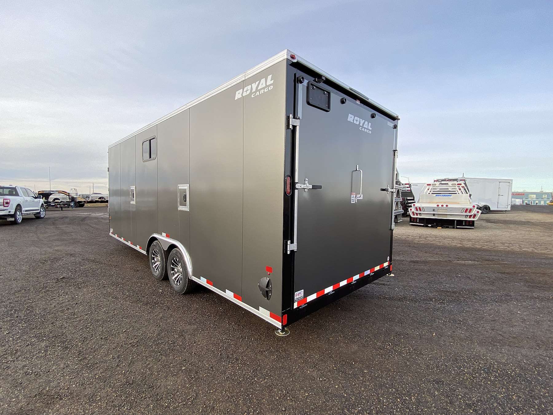 2026 Royal 8.5'x22' + 4' Enclosed Sled Trailer