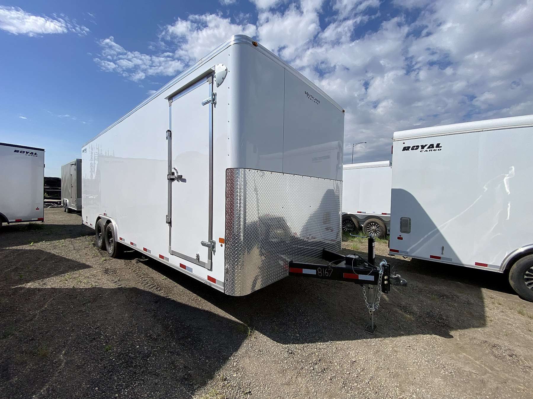 2026 Royal 8.5'x24' Flat Front Cargo w/ Torsion Axles