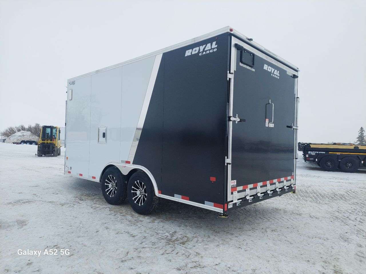 2026 Royal 8'6" x 16' + V-Nose Toy Hauler Trailer