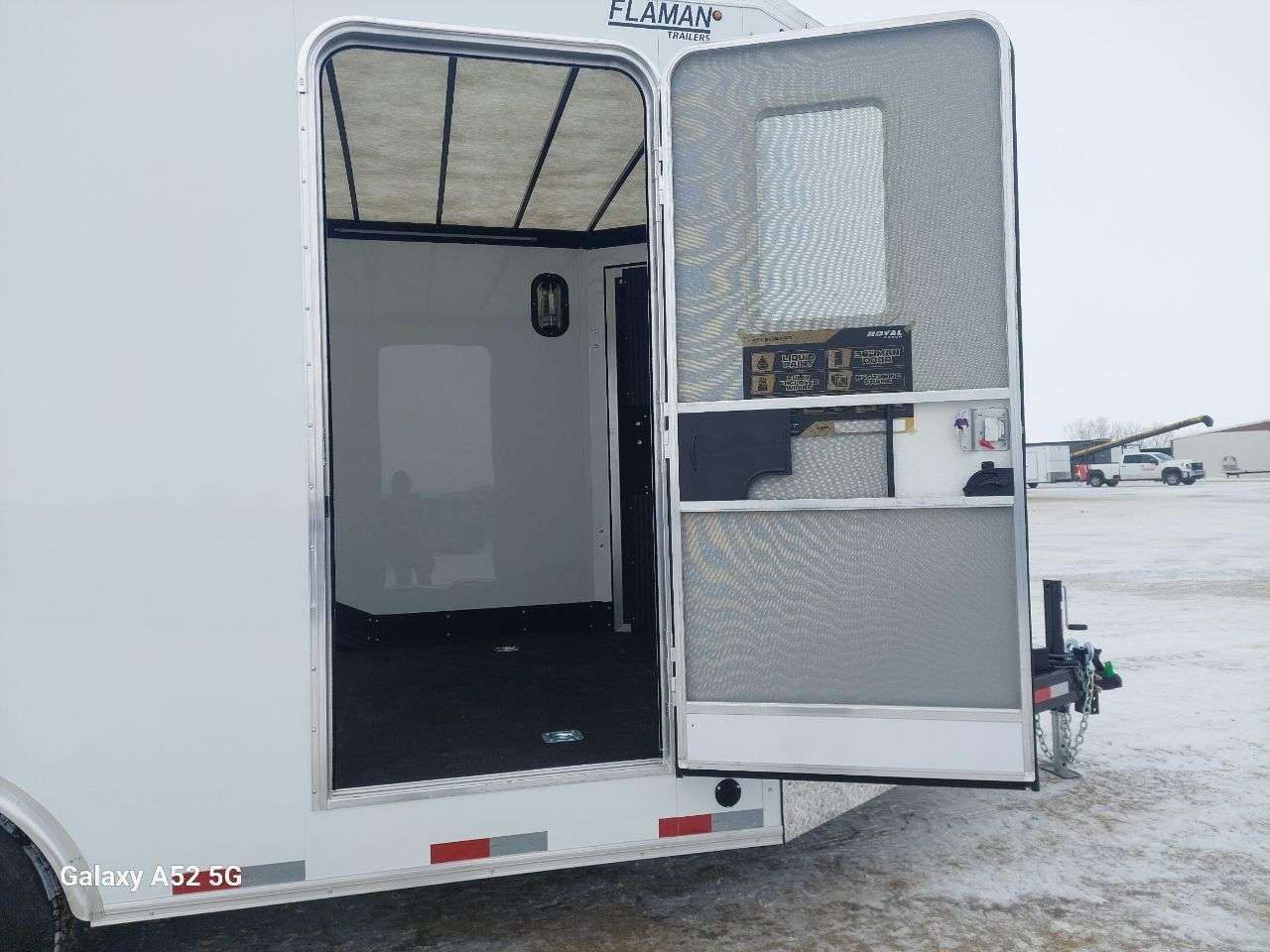 2026 Royal 8'6" x 16' + V-Nose Toy Hauler Trailer