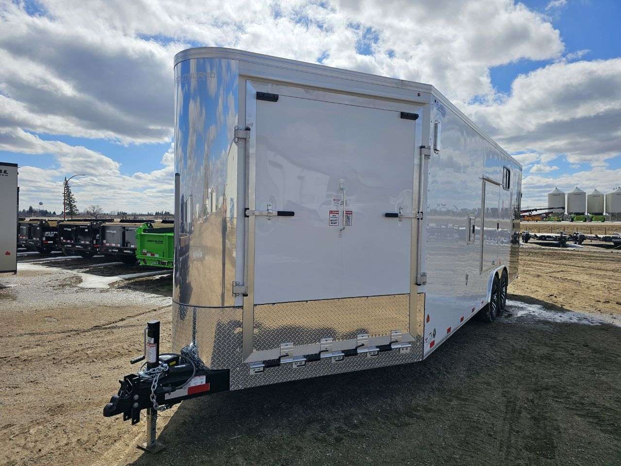 2026 Royal 8'6" x 22' + V-Nose Toy Hauler Trailer