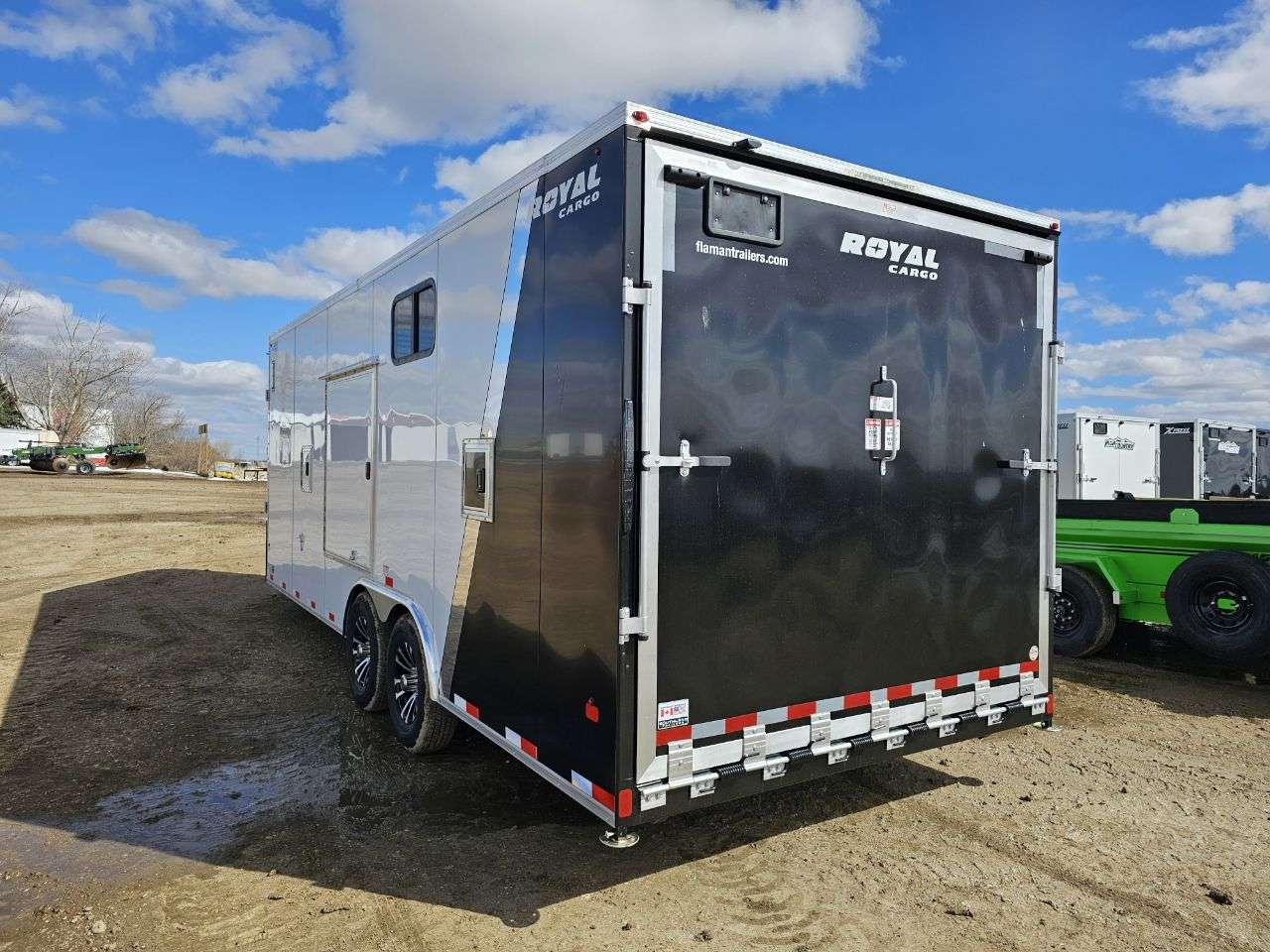 2026 Royal 8'6" x 22' + V-Nose Toy Hauler Trailer