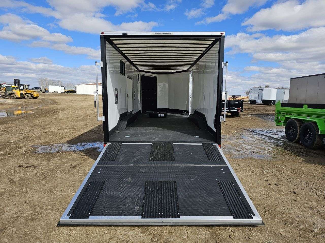 2026 Royal 8'6" x 22' + V-Nose Toy Hauler Trailer