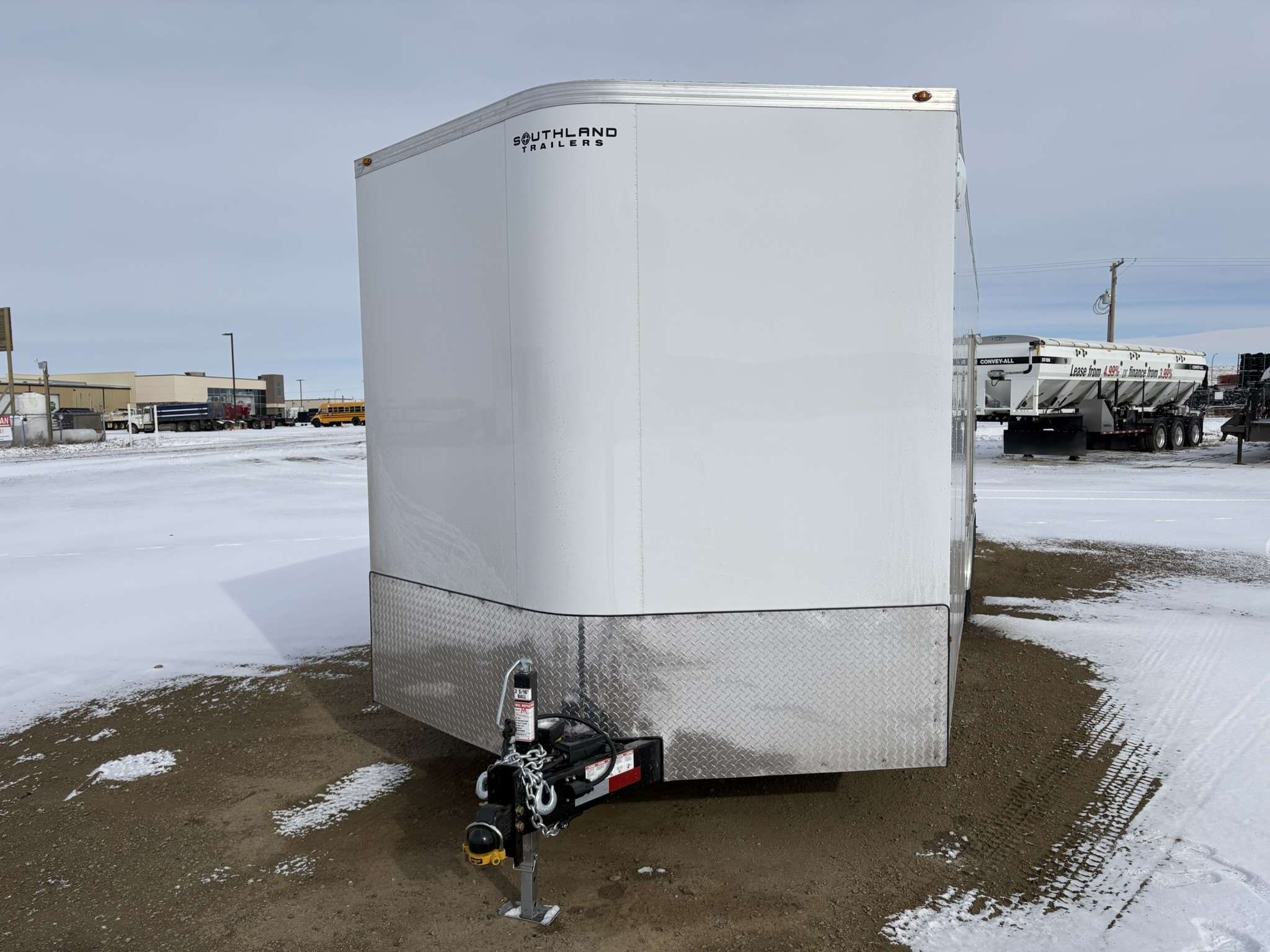 2026 Royal 8'6" x 24' + V-Nose Car Hauler Trailer