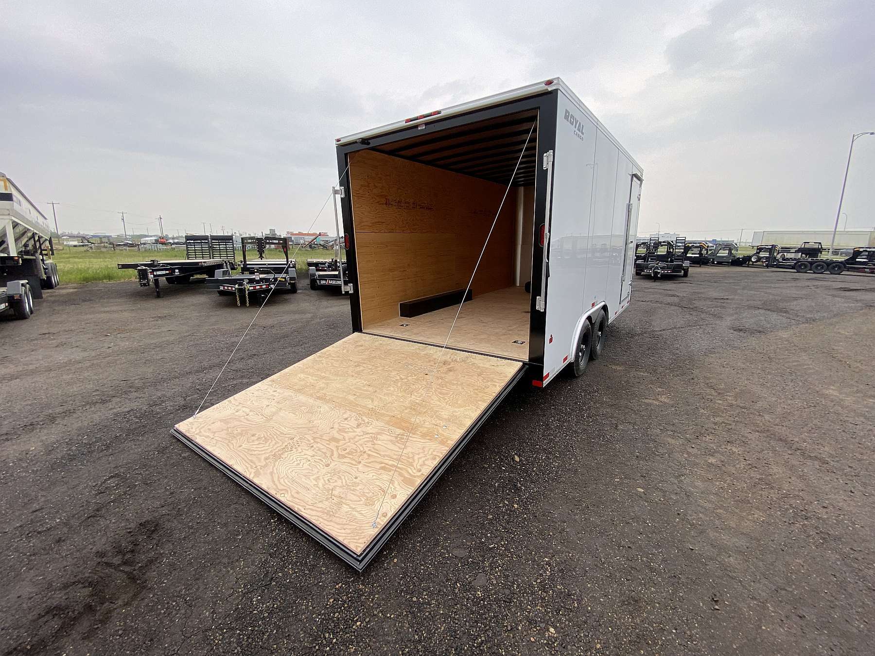 2026 Royal 8'x16' Enclosed Flat Front Cargo Trailer
