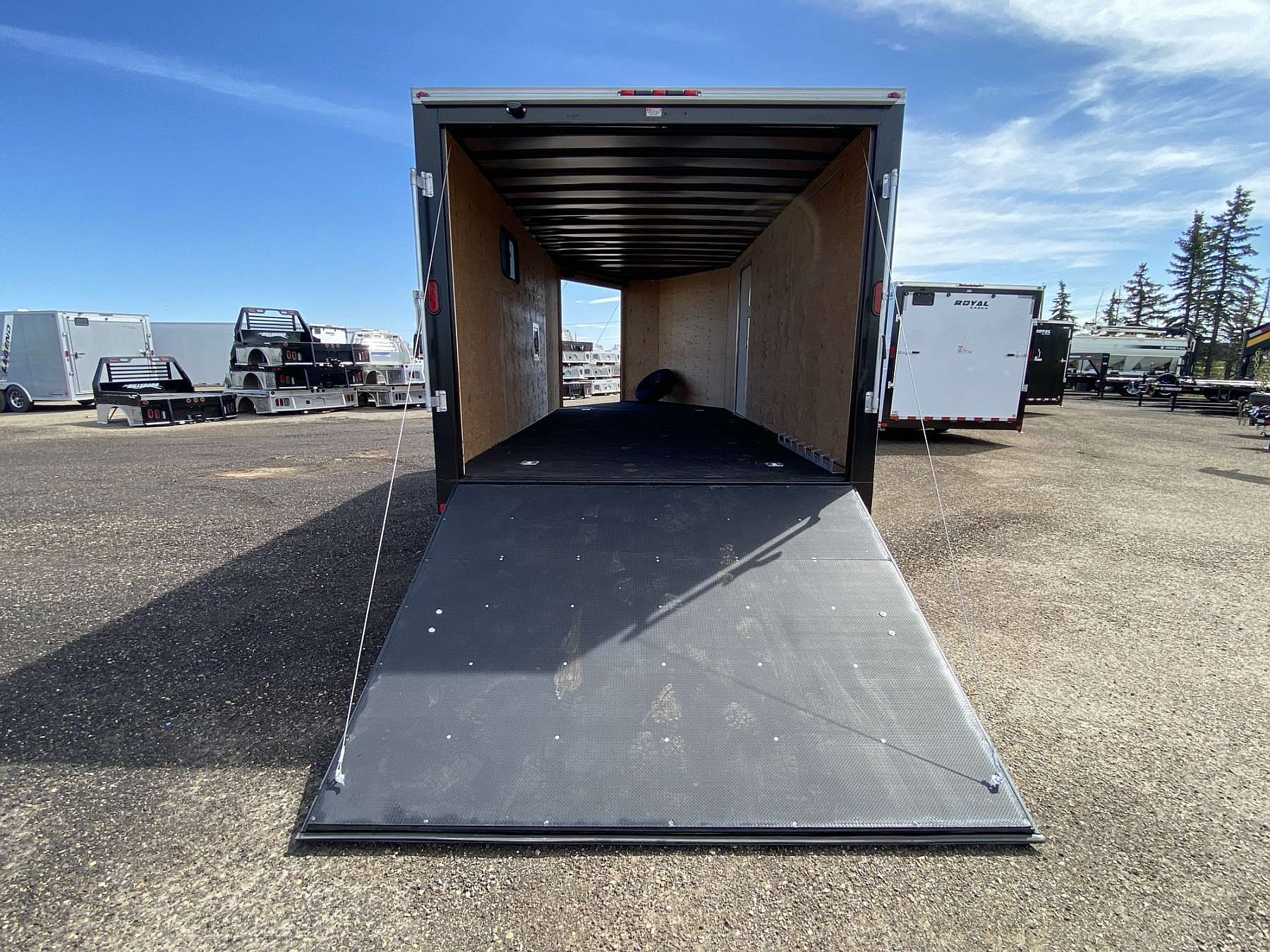 2026 Royal 8'x18' + 4' Enclosed Sled Trailer