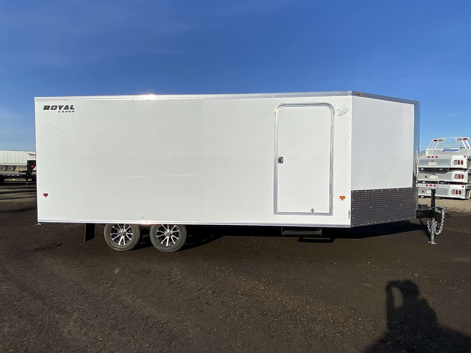 2026 Royal 8'x18' + 4' Enclosed Sled Trailer