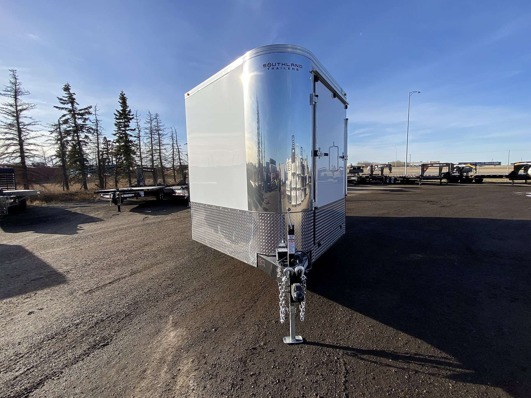 2026 Royal 8'x18' + 4' Enclosed Sled Trailer