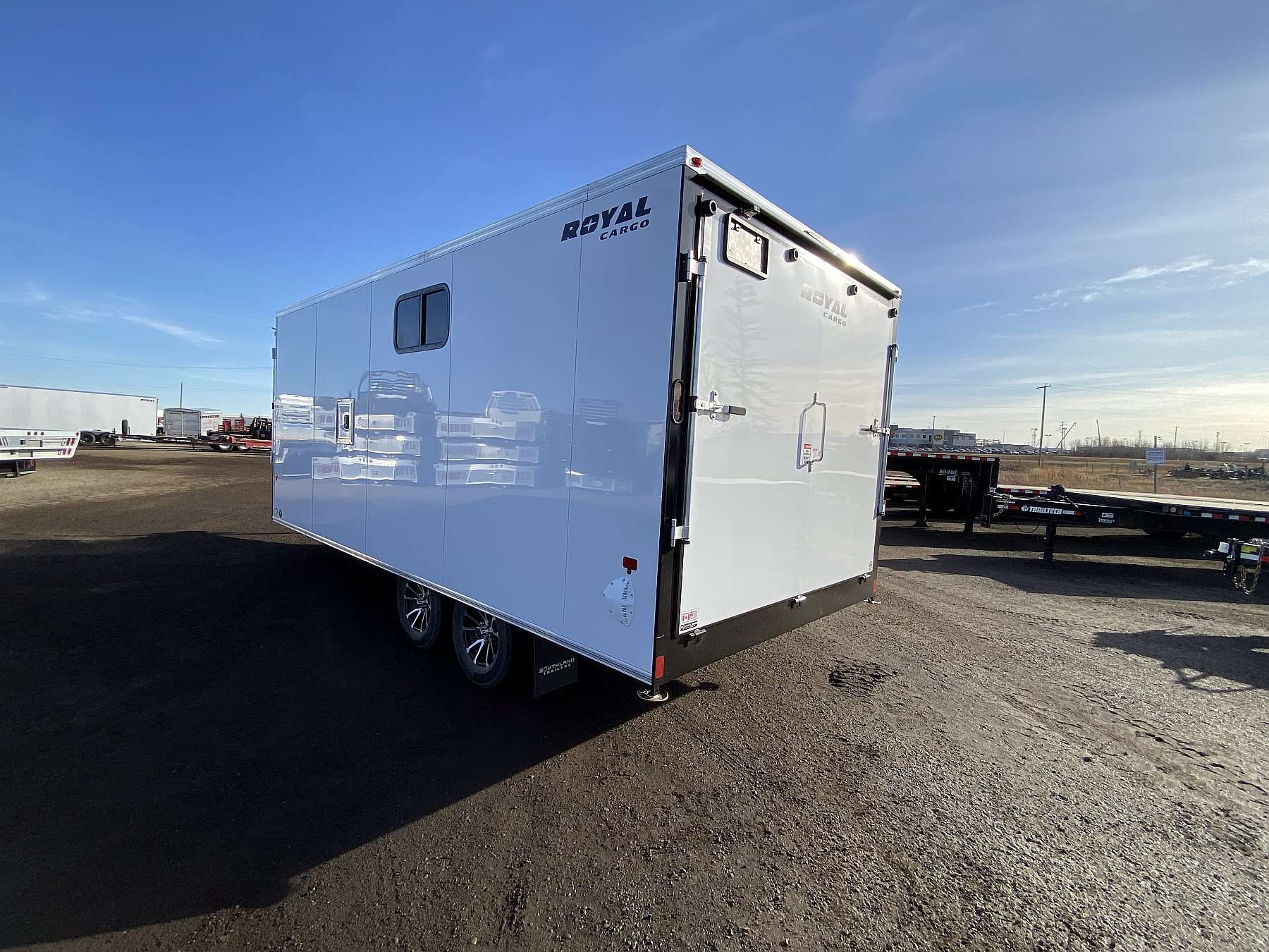 2026 Royal 8'x18' + 4' Enclosed Sled Trailer