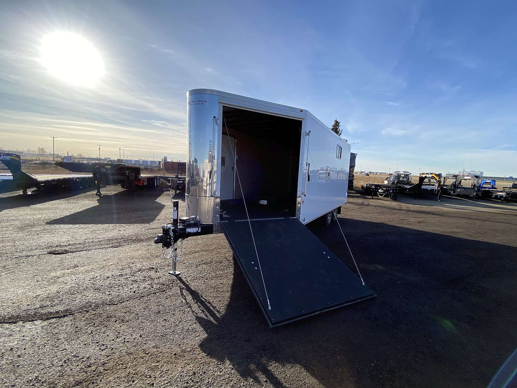 2026 Royal 8'x18' + 4' Enclosed Sled Trailer