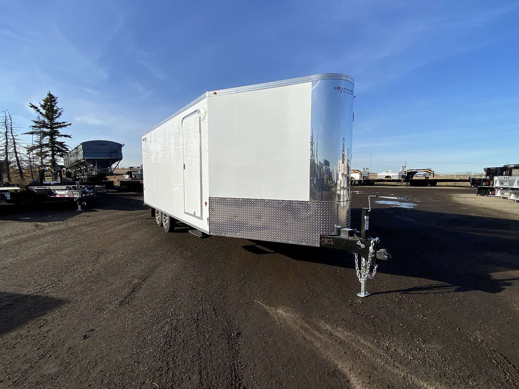 2026 Royal 8'x18' + 4' Enclosed Sled Trailer