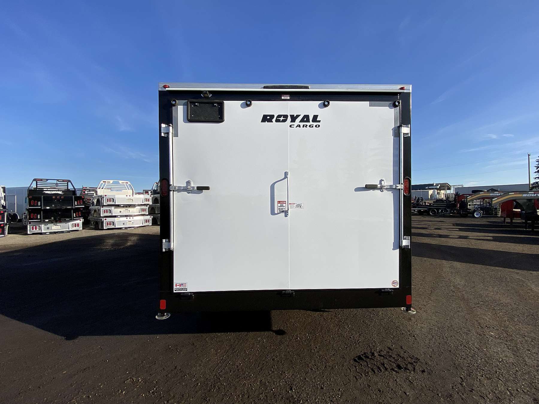2026 Royal 8'x18' + 4' Enclosed Sled Trailer