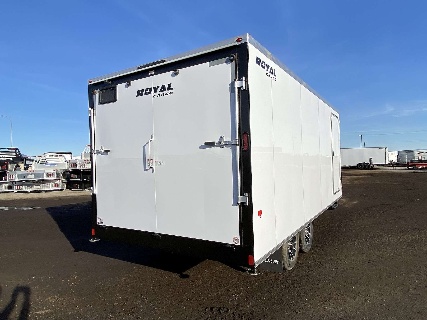 2026 Royal 8'x18' + 4' Enclosed Sled Trailer