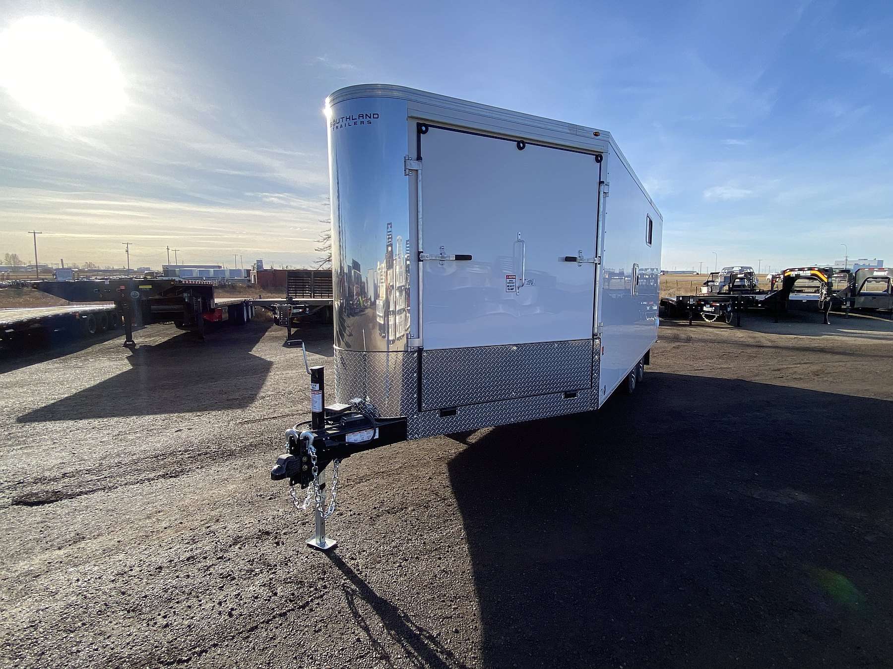 2026 Royal 8'x18' + 4' Enclosed Sled Trailer