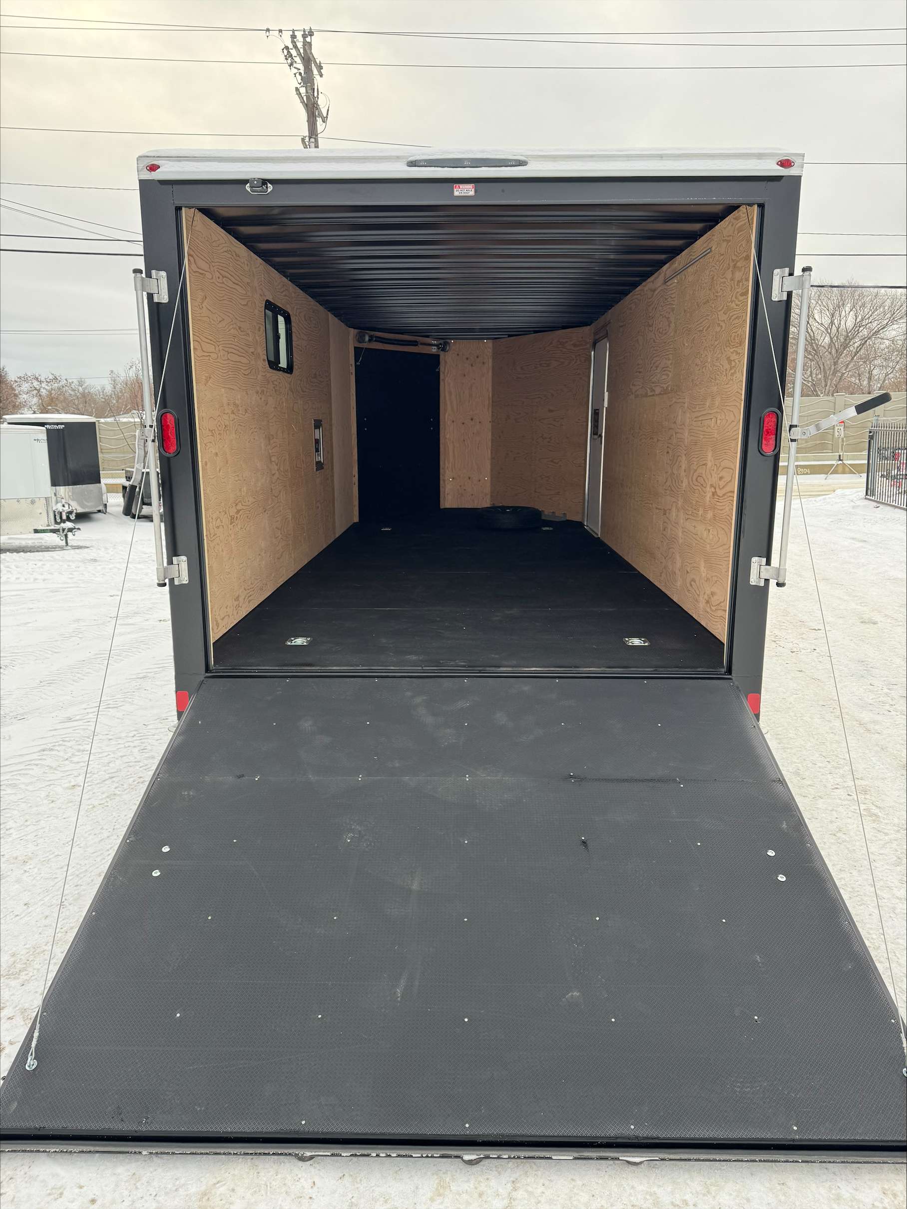 2026 Royal 8'x18' + 4' Enclosed Sled Trailer