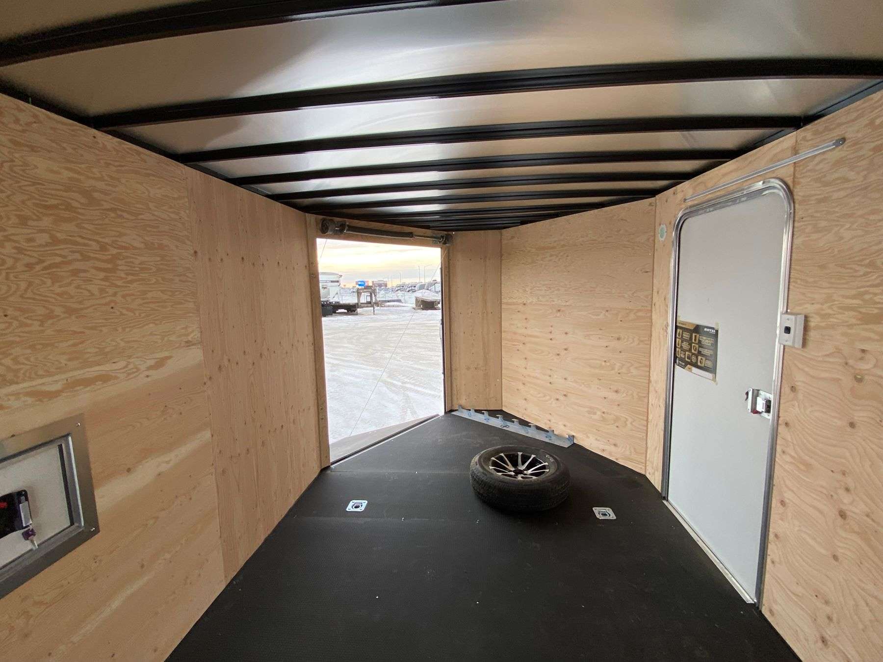 2026 Royal 8'x18' + 4' Enclosed Sled Trailer
