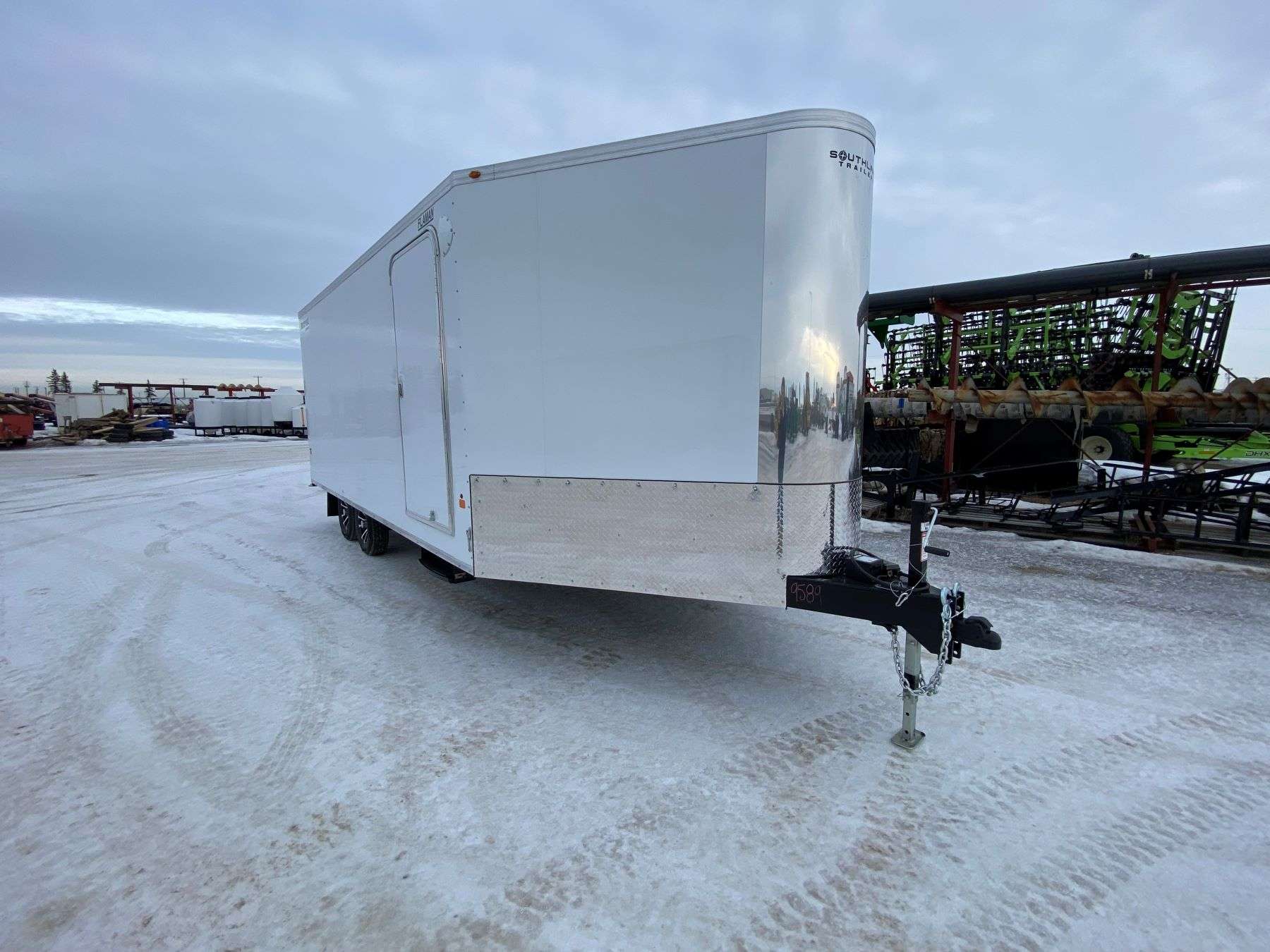 2026 Royal 8'x18' + 4' Enclosed Sled Trailer
