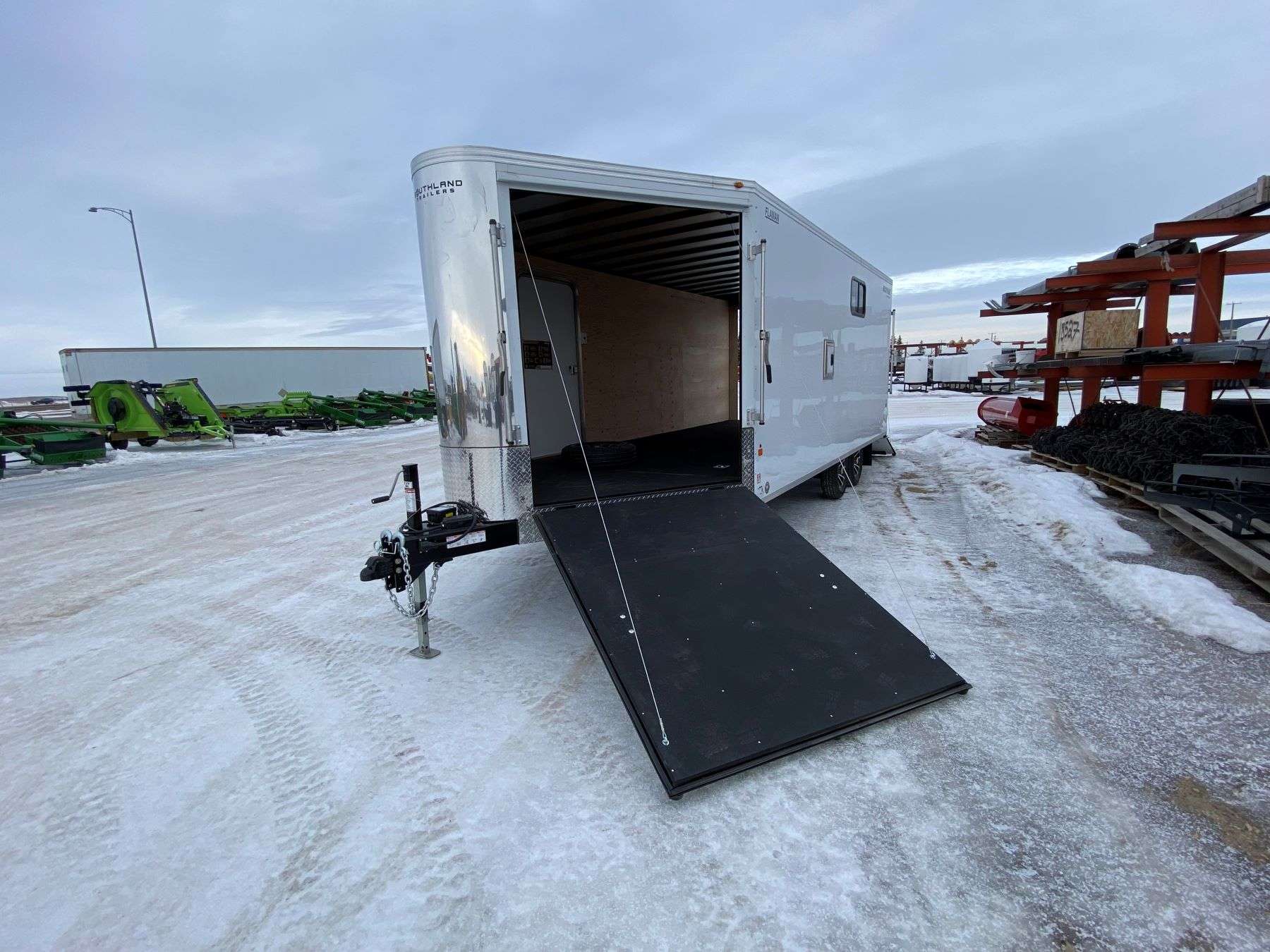 2026 Royal 8'x18' + 4' Enclosed Sled Trailer